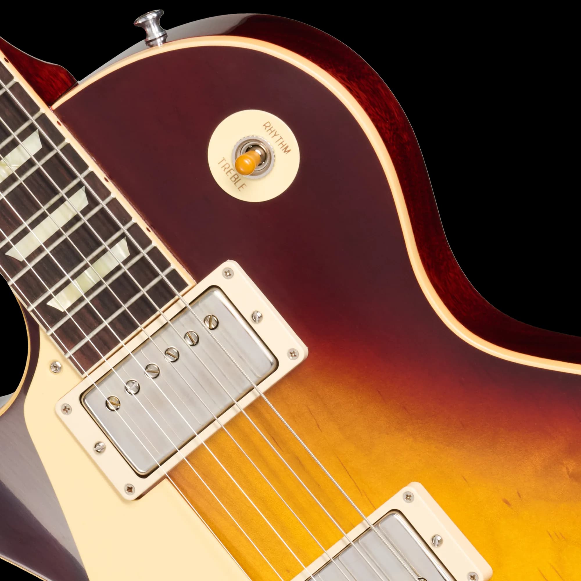 Gibson 1958 Les Paul Standard Reissue, Left-Handed, VOS, Bourbon Burst — photo 7