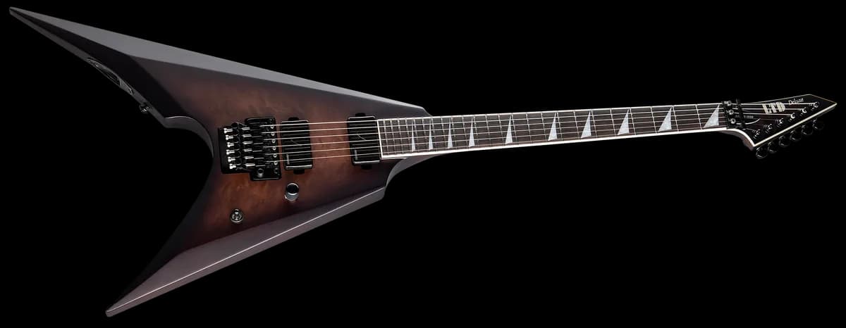ESP ARROW-1000 Dark Brown Sunburst Satin — photo 3