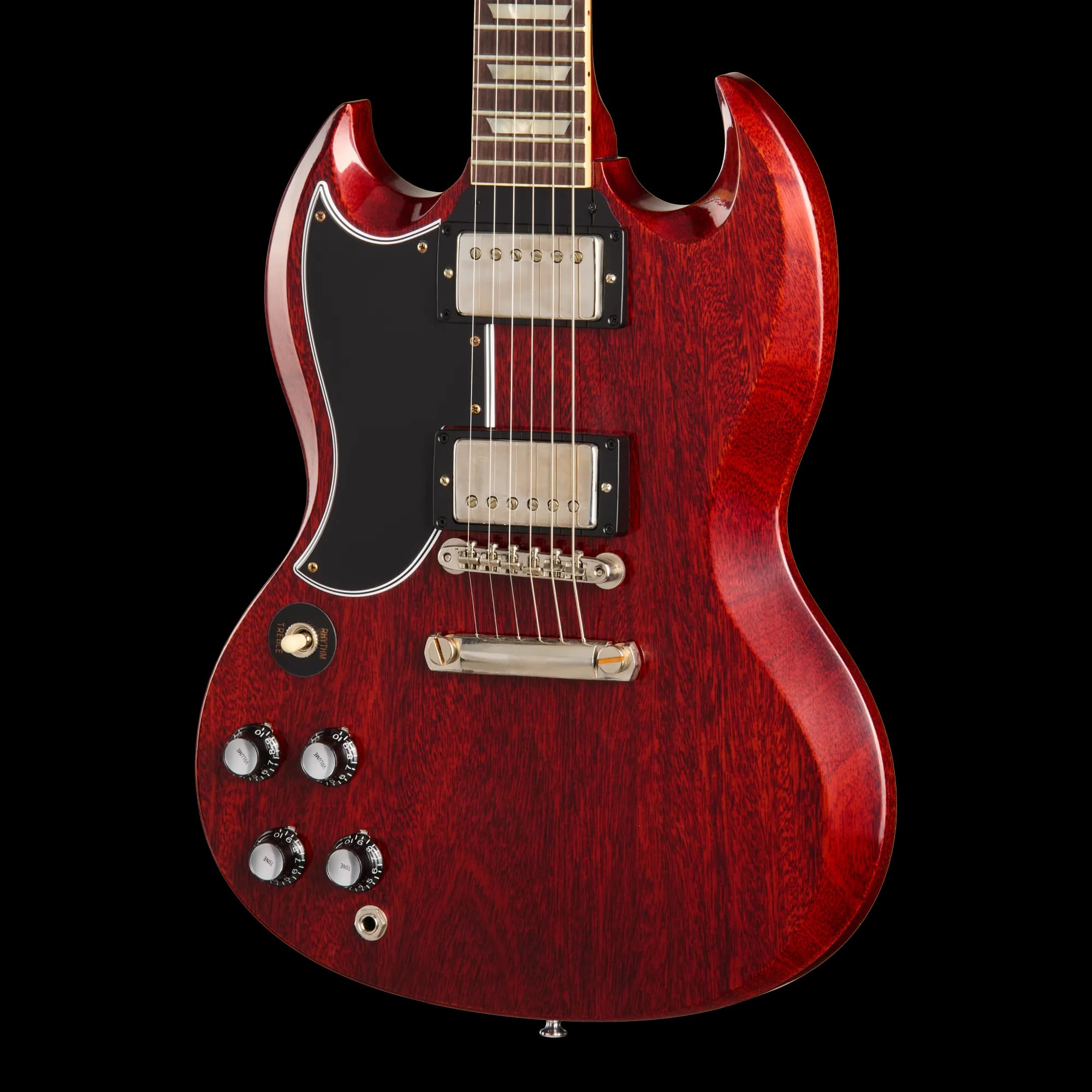 Gibson 1961 Les Paul SG Standard Stop Bar, Left-Handed, Cherry Red