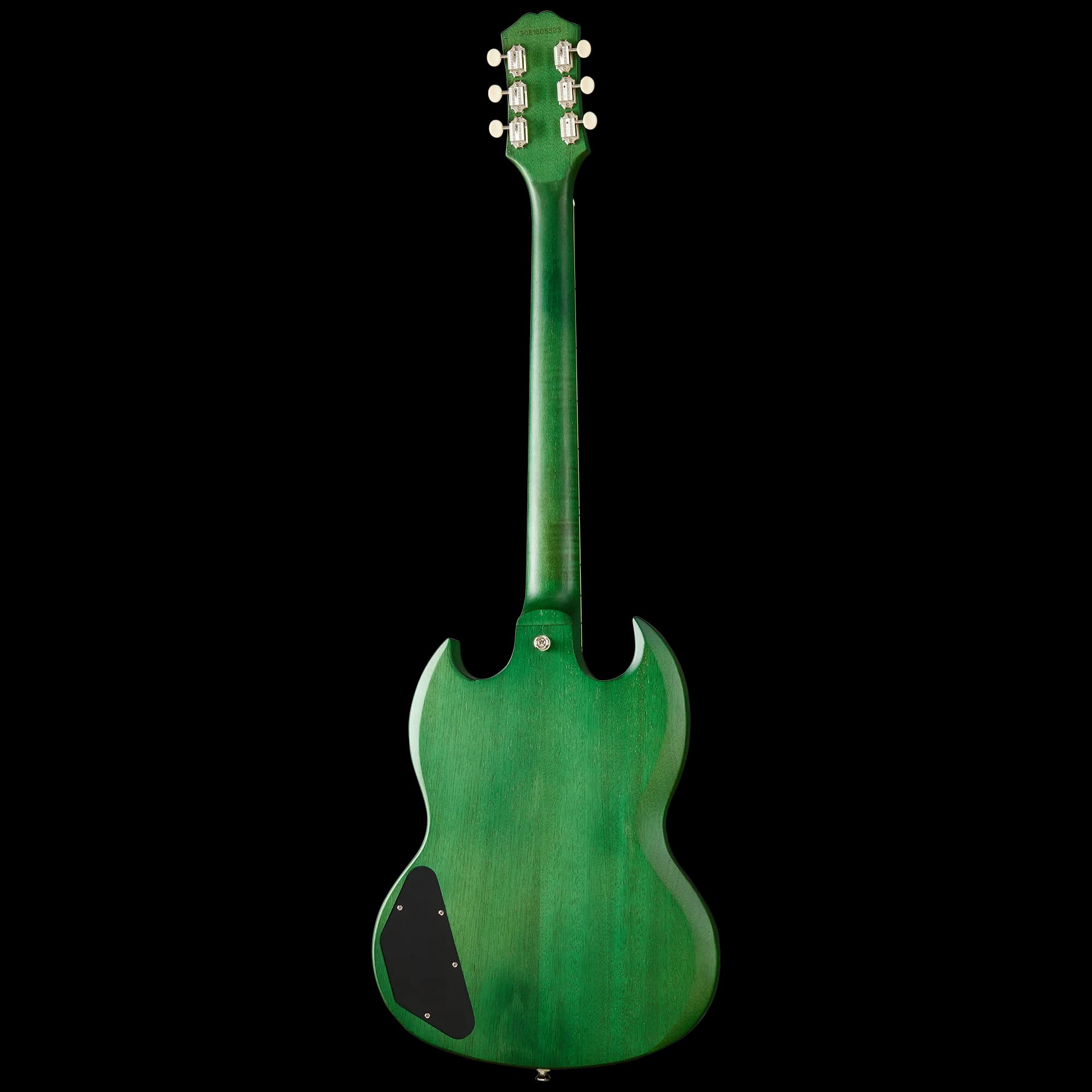 Epiphone SG Classic P-90s, Worn Inverness Green — photo 4