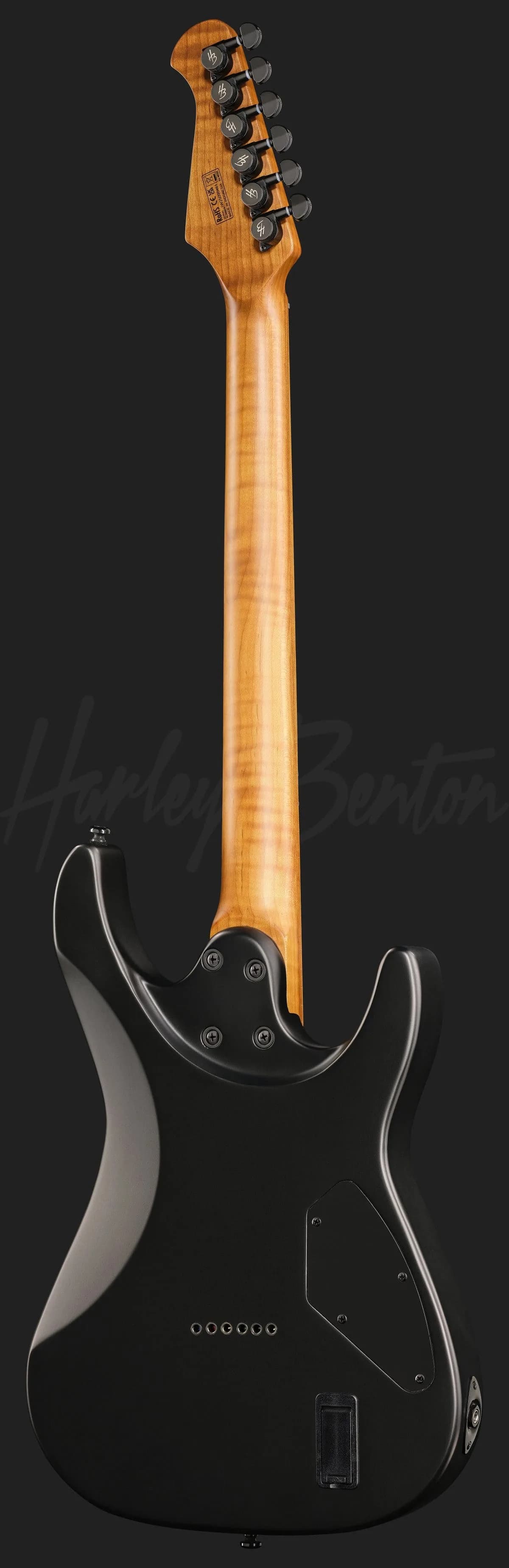 Harley Benton Fusion-IV HH LH MN HT EMG SBK — photo 3