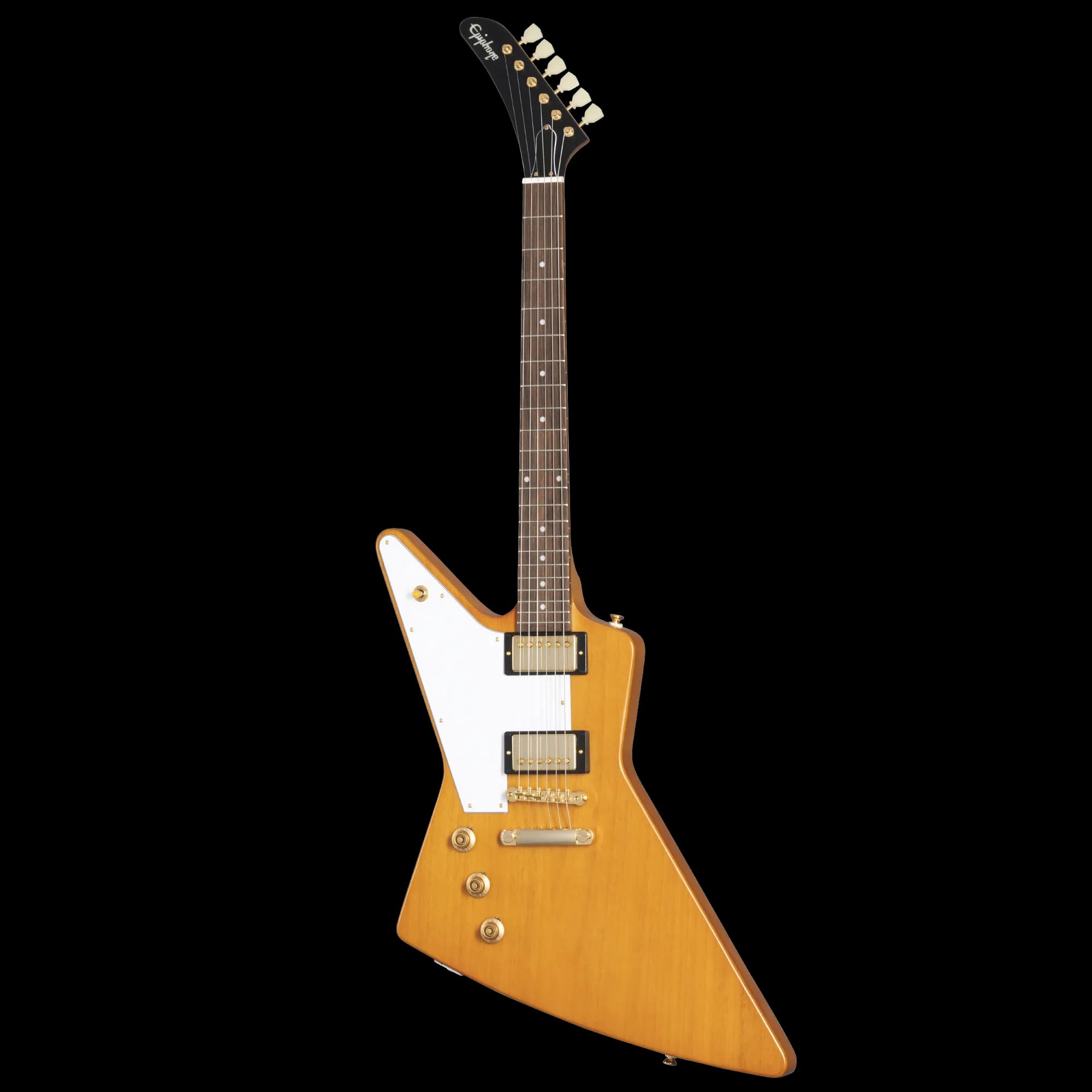 Epiphone IGC 1958 Korina Explorer, Left Handed, Aged Natural — photo 3