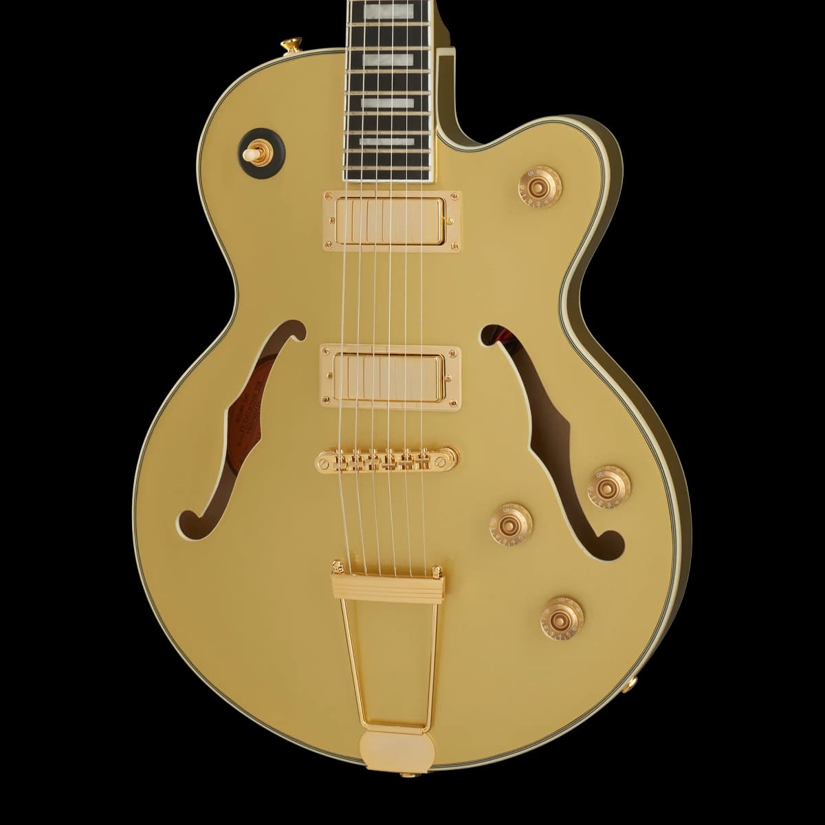 Epiphone Uptown Kat ES, Topaz Gold Metallic