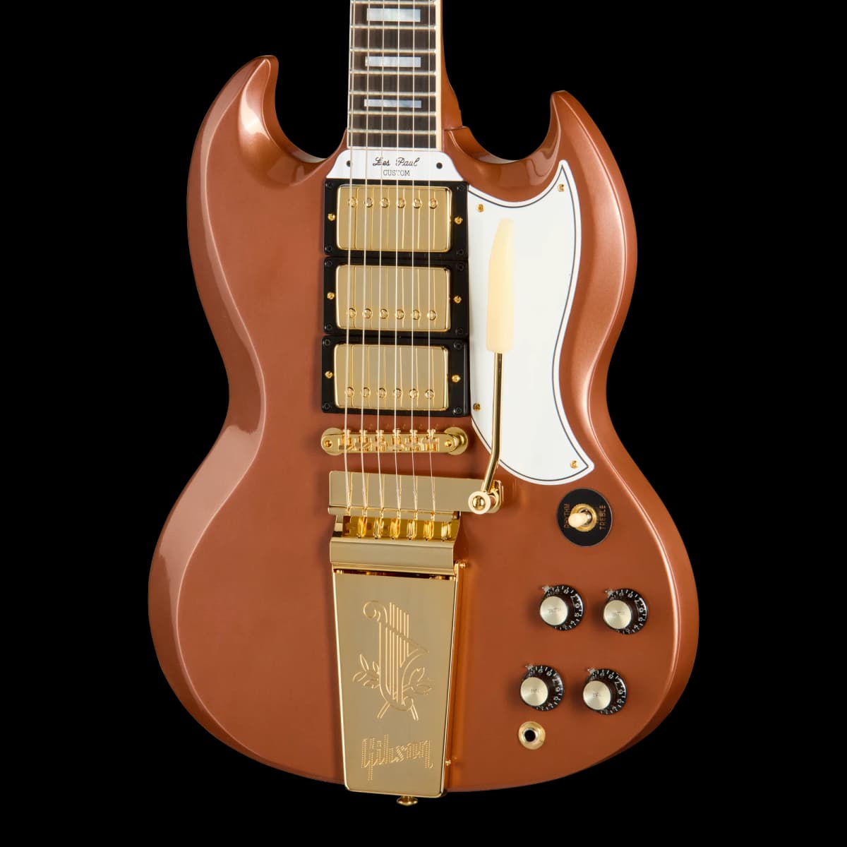 Gibson 1963 Les Paul SG Custom Reissue, VOS, Copper Iridescent