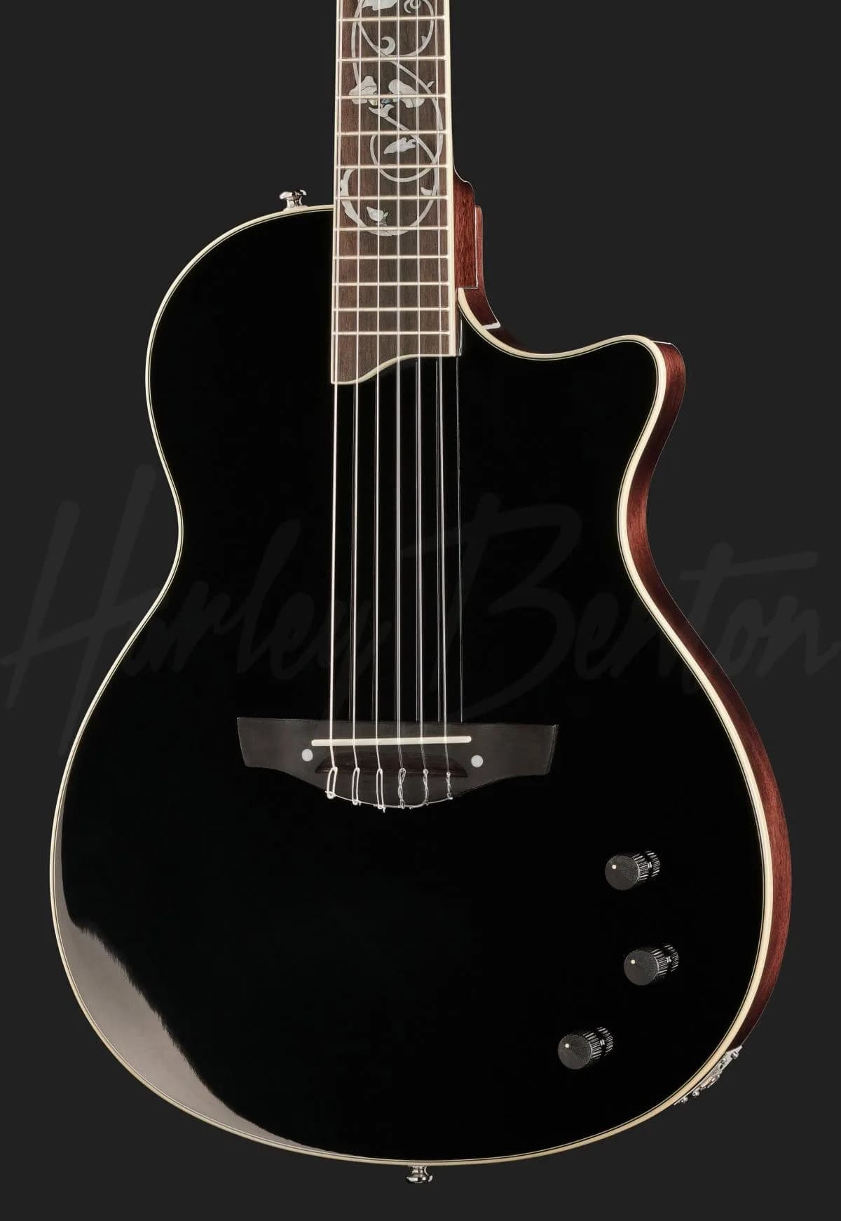 Harley Benton Nashville Nylon Plus Black — photo 4