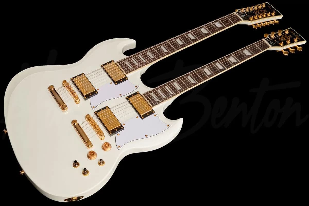 Harley Benton DC-Custom II 612 White — photo 7