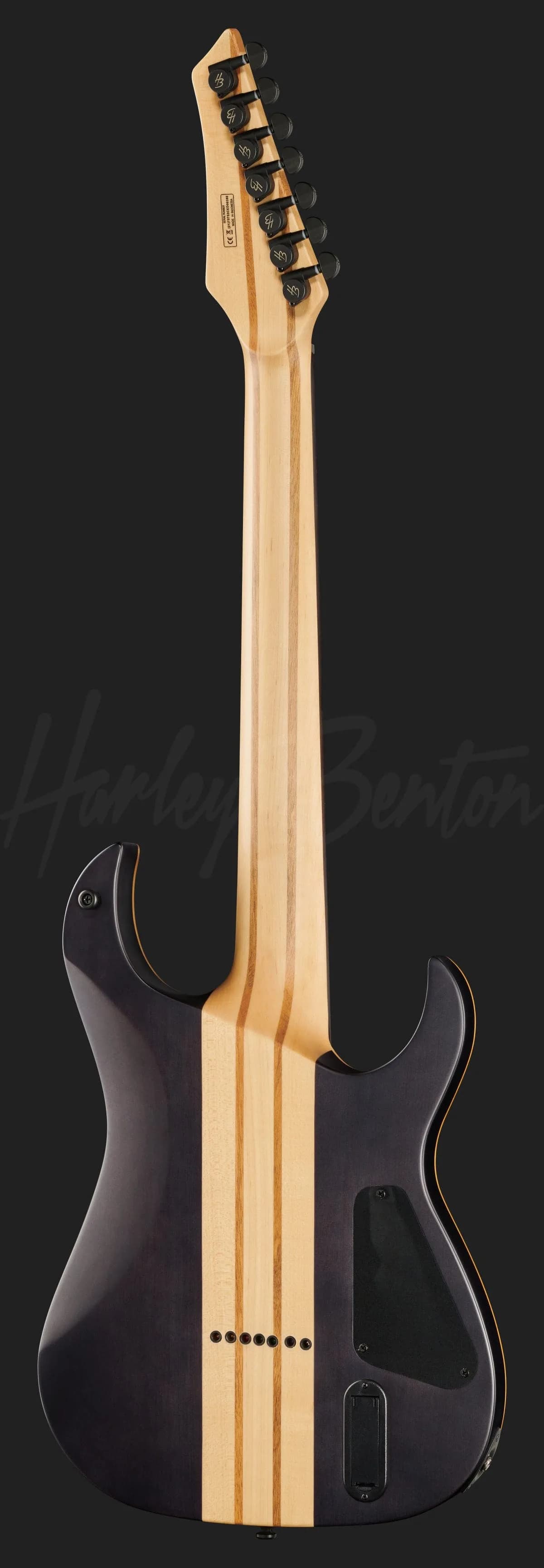Harley Benton Amarok-7 LH BKNT Flame Burst — photo 3