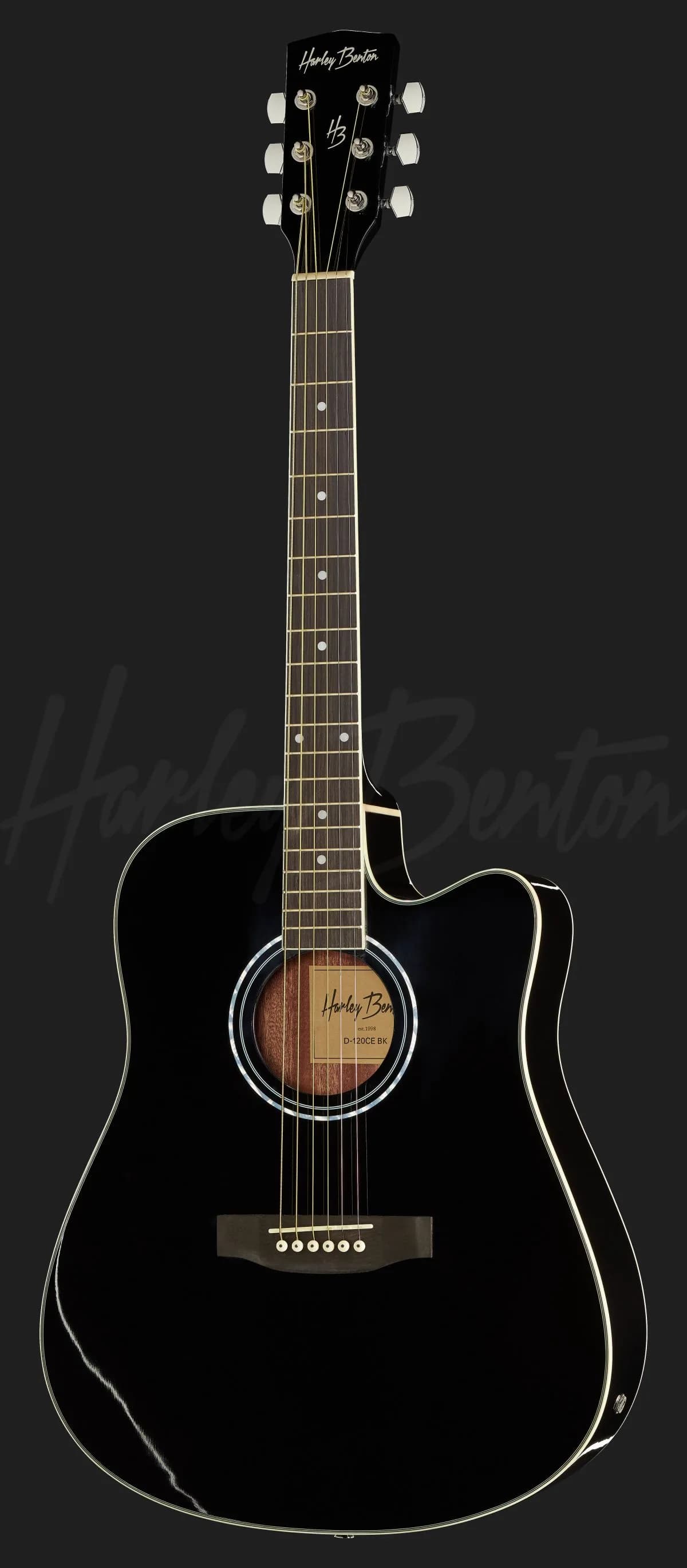 Harley Benton D-120CE BK — photo 2