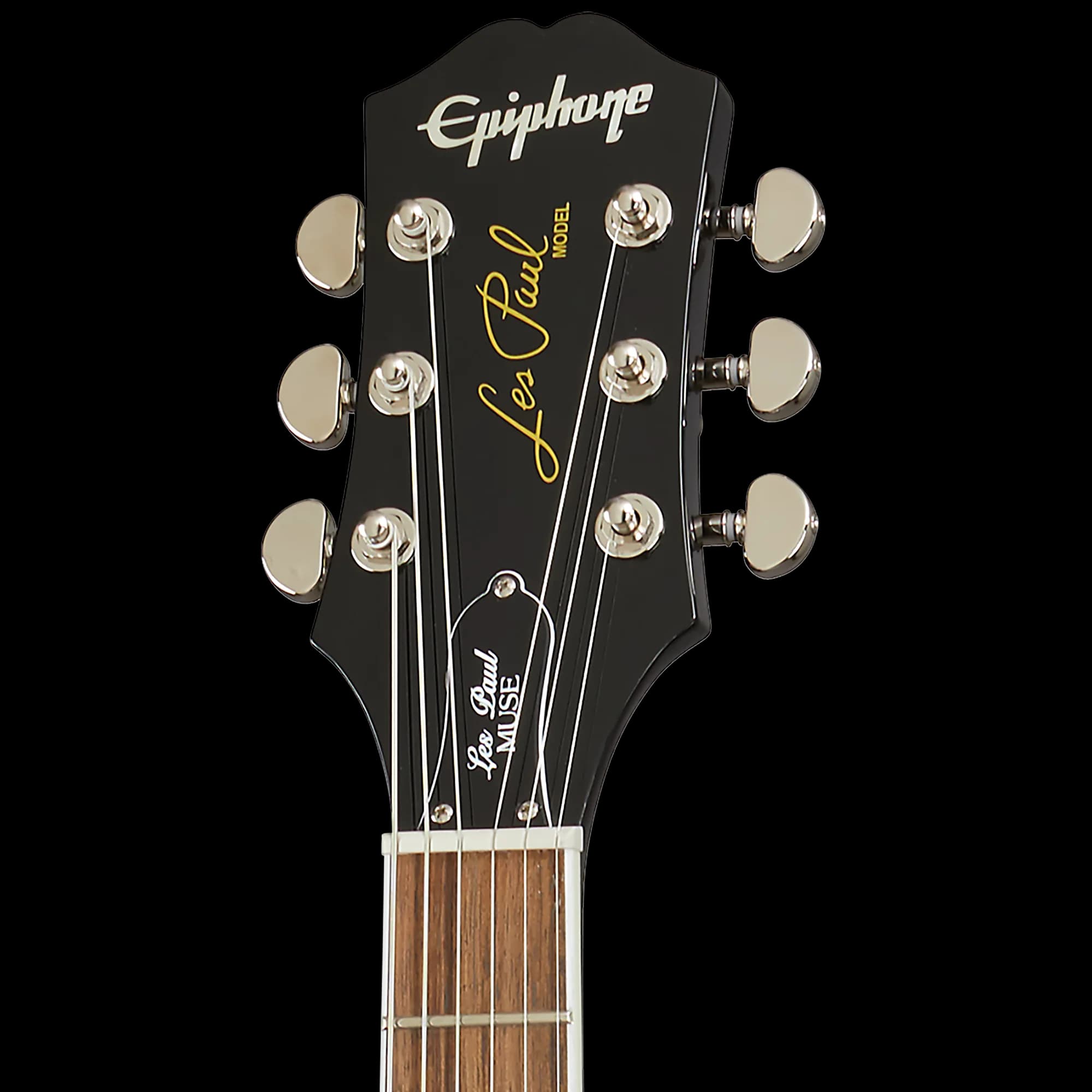 Epiphone Les Paul Muse, Jet Black Metallic — photo 5