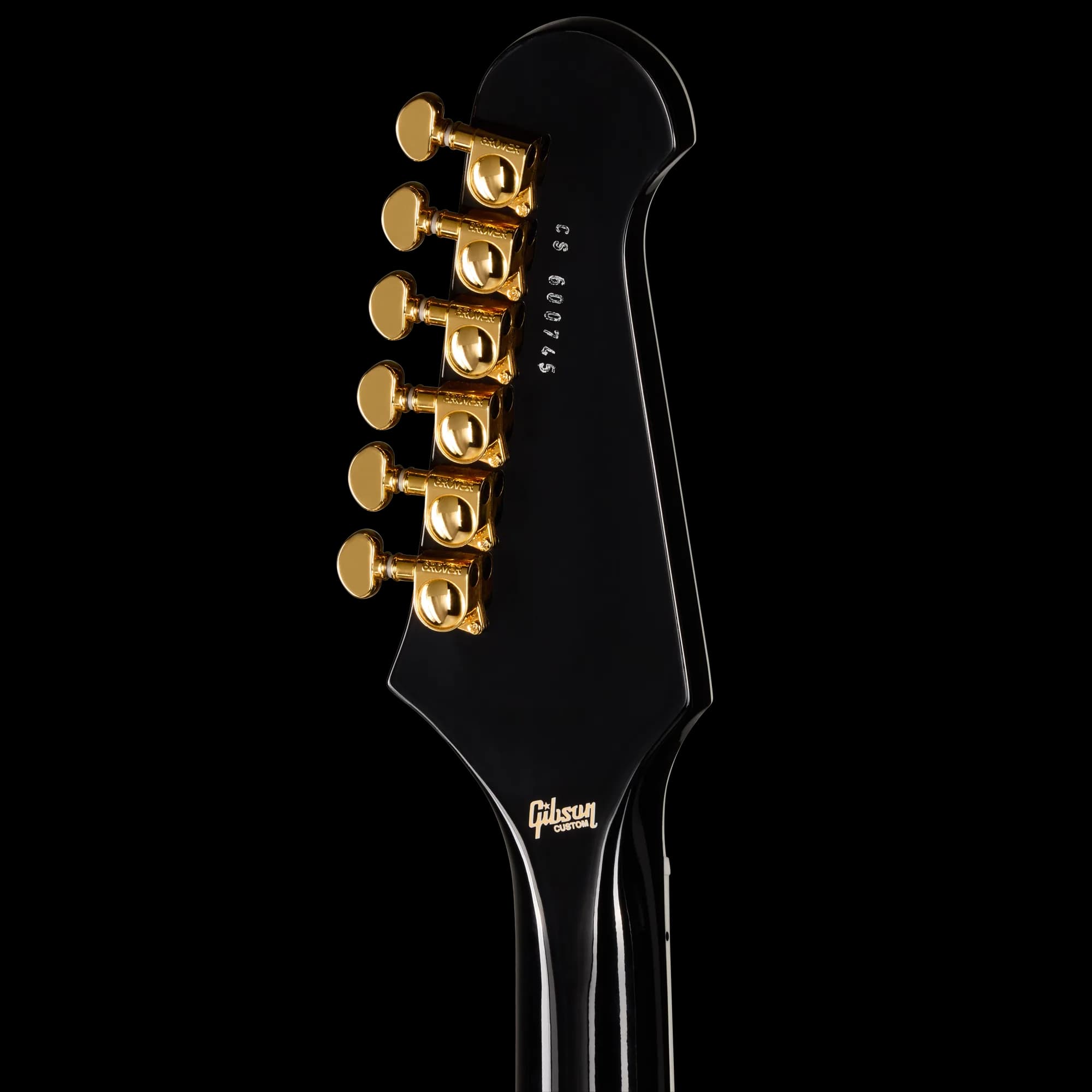 Gibson Firebird Custom with Bound Headstock, Gloss, Ebony — photo 2