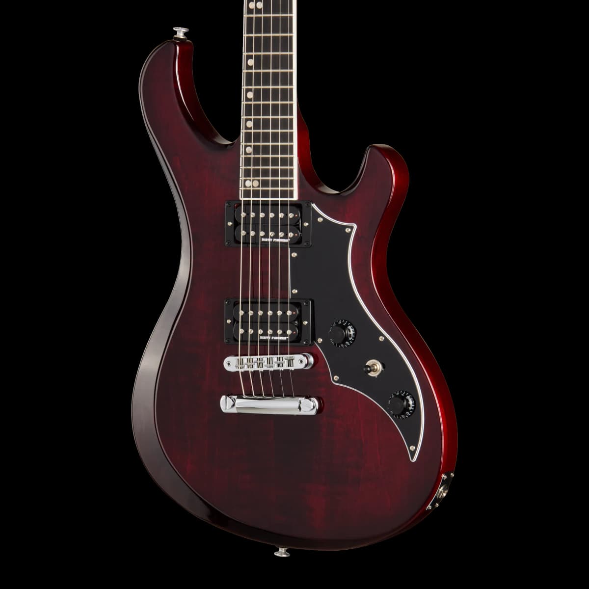 Gibson Victory Figured Top with Dirty Fingers, Wine Red Burst, Exclusive