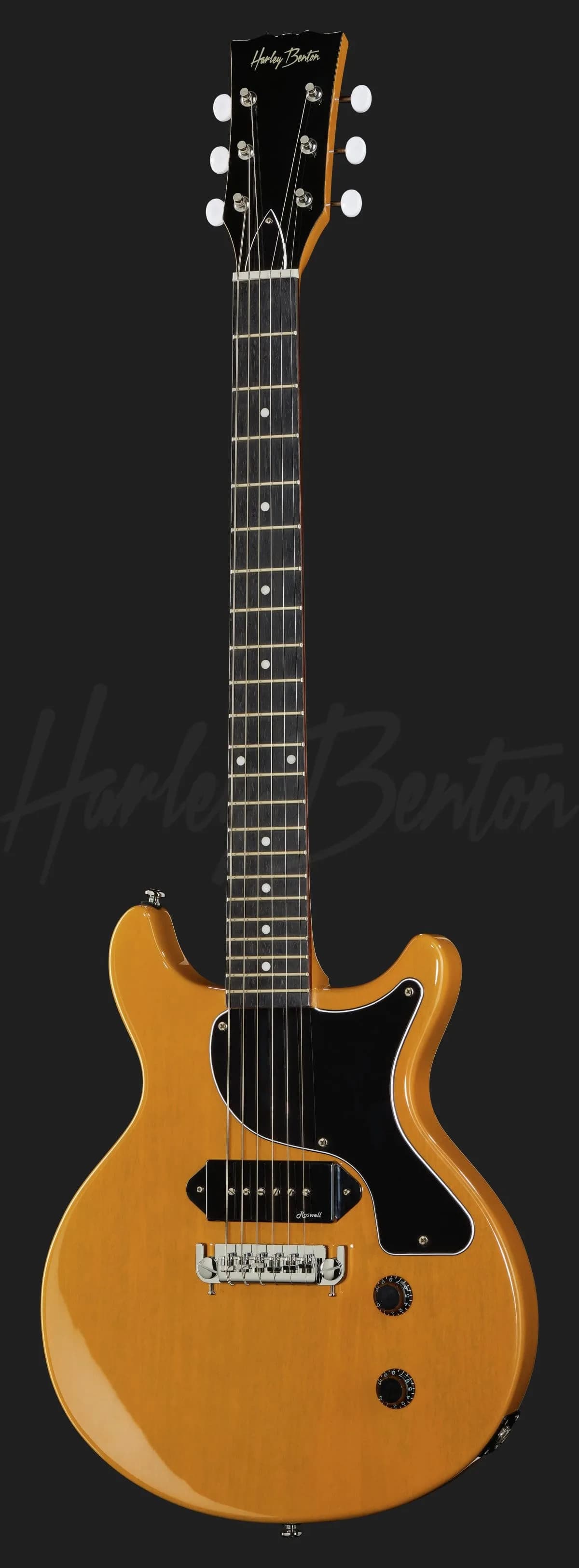 Harley Benton DC-Junior TV Yellow — photo 2