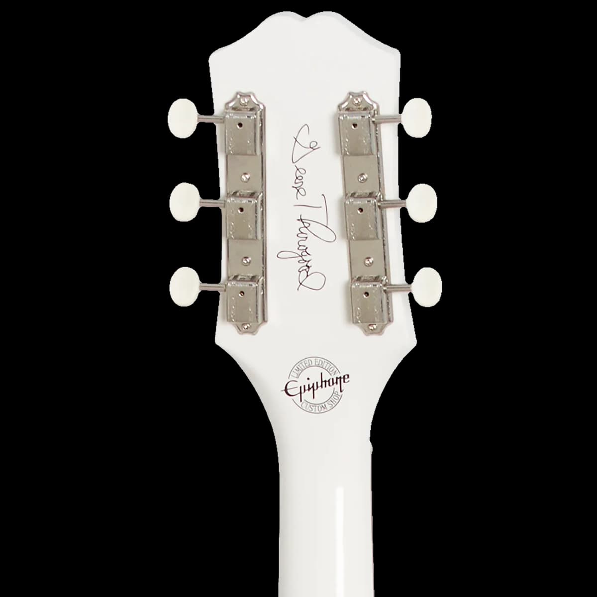 Epiphone George Thorogood White Fang Outfit, Bone White — photo 6