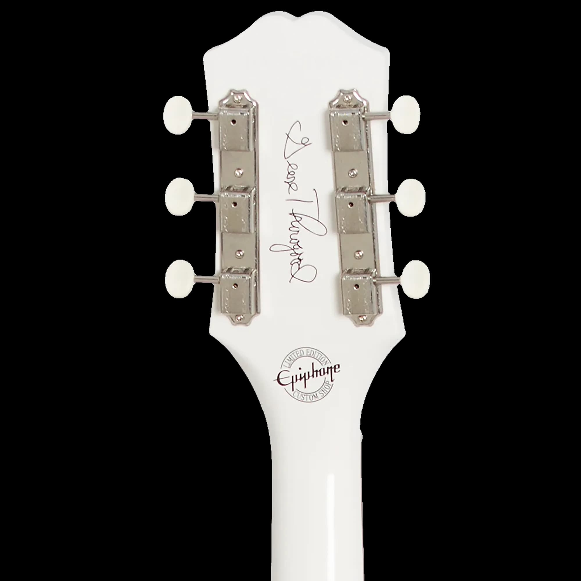 Epiphone George Thorogood White Fang Outfit, Bone White — photo 6