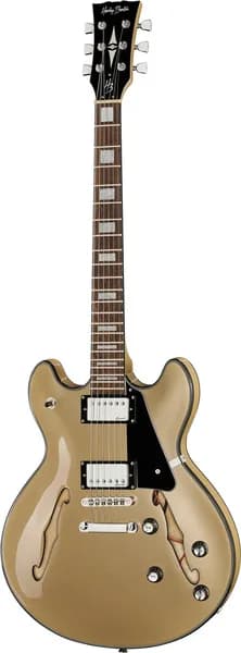 Harley Benton HB-35Plus Shoreline Gold