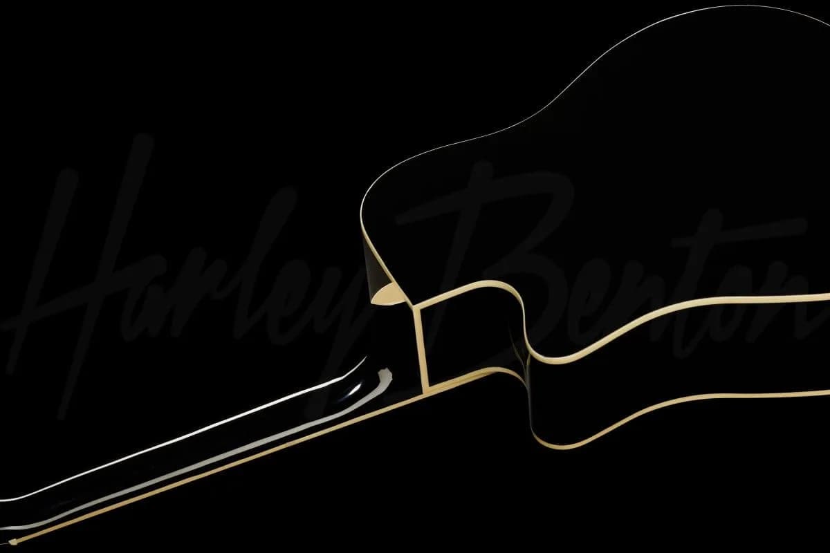 Harley Benton CLD-60SCE BK — photo 8