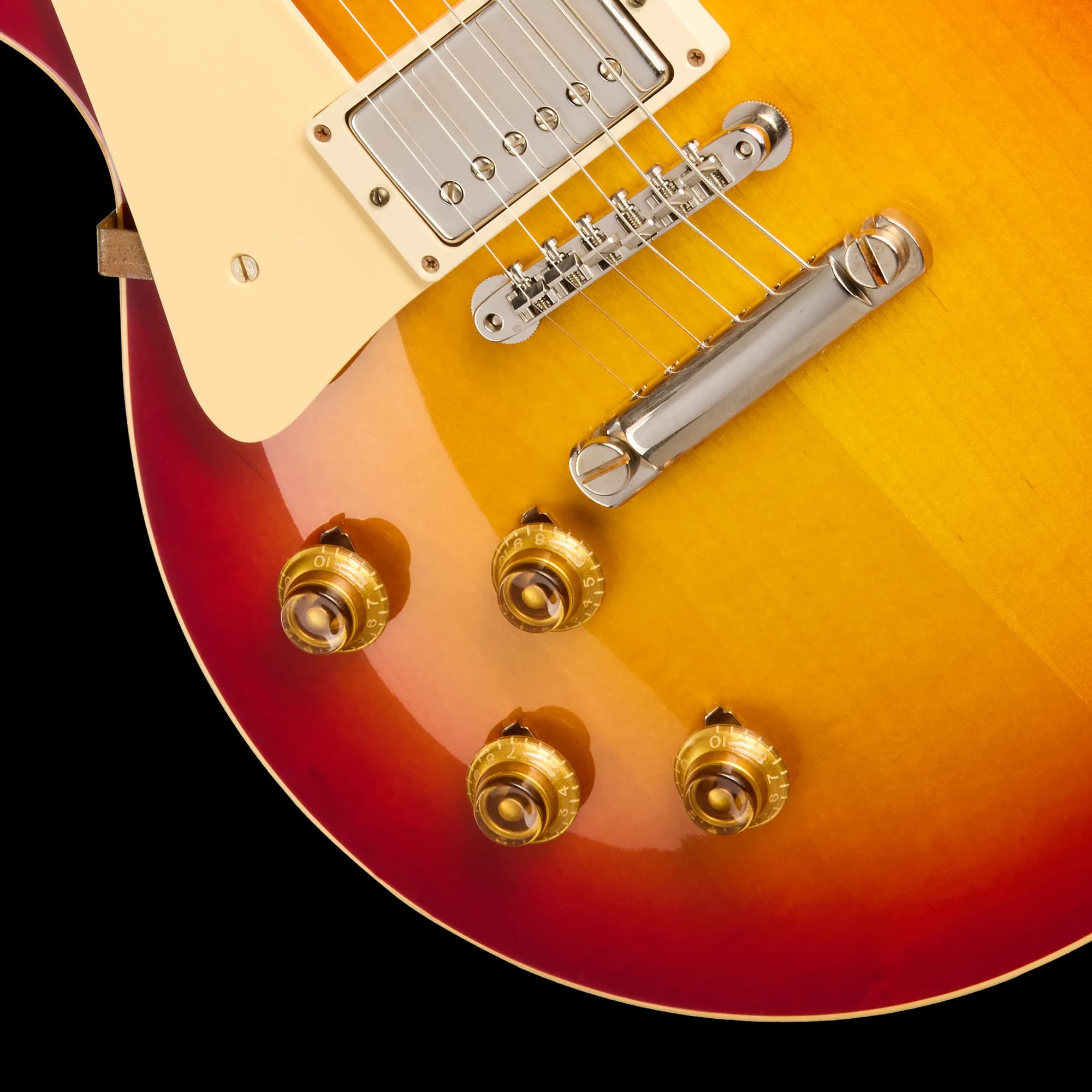 Gibson 1958 Les Paul Standard Reissue, Left-Handed, VOS, Washed Cherry Sunburst — photo 8
