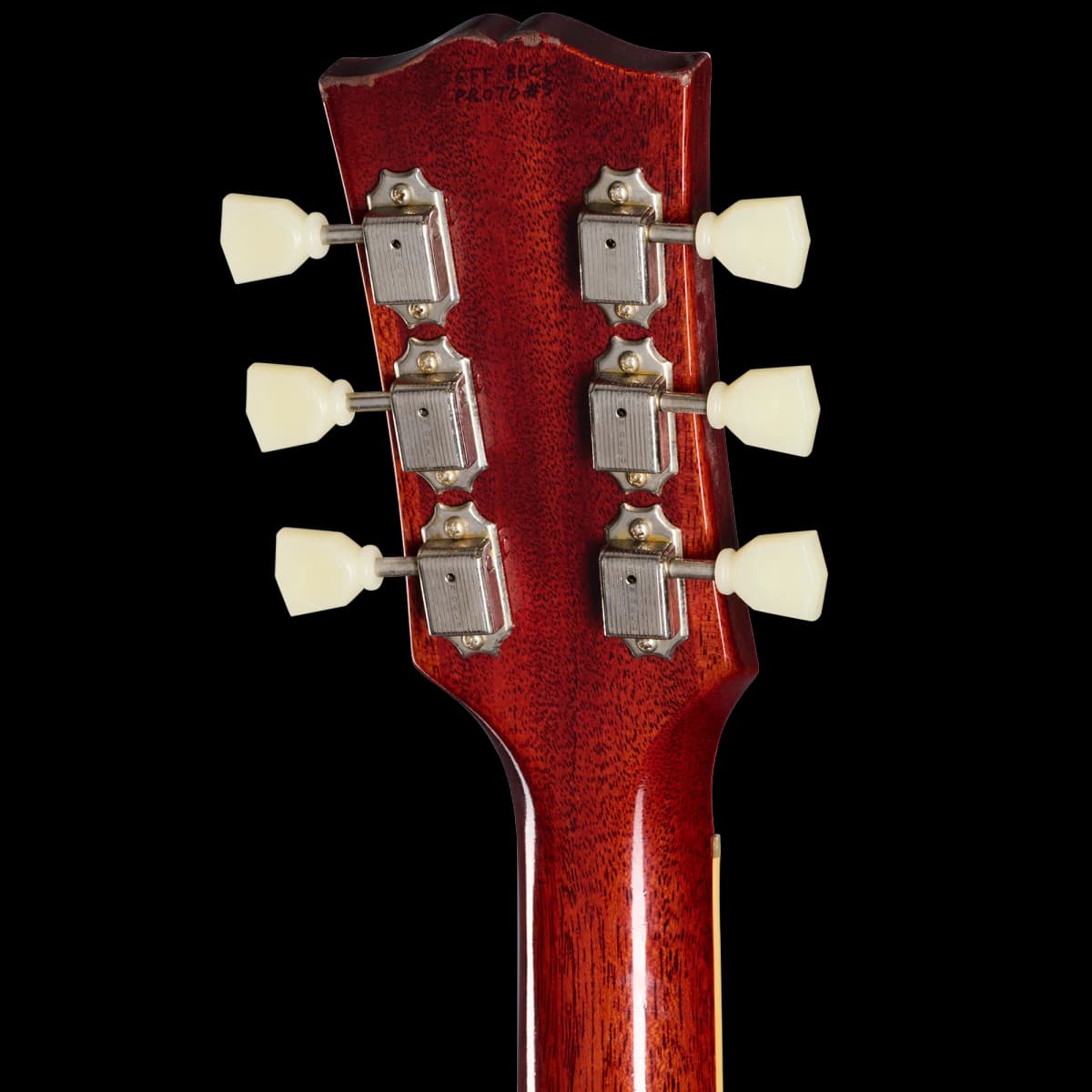 Gibson Jeff Beck “YardBurst” 1959 Les Paul Standard, Dark Cherry Sunburst — photo 6