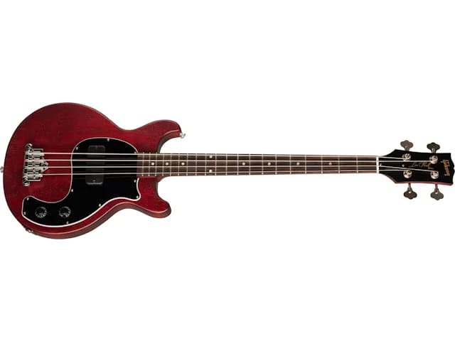 Gibson Les Paul Junior Tribute DC Bass, Worn Cherry — photo 7