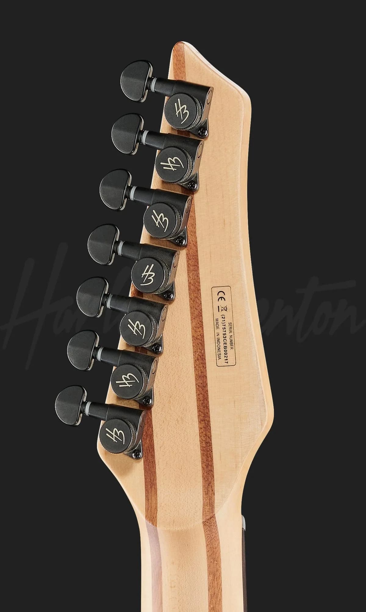Harley Benton Amarok-7 BKRD Quilted Burst — photo 7
