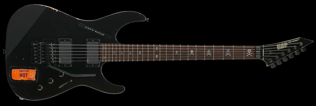 ESP KH-2 Vintage Distressed Black