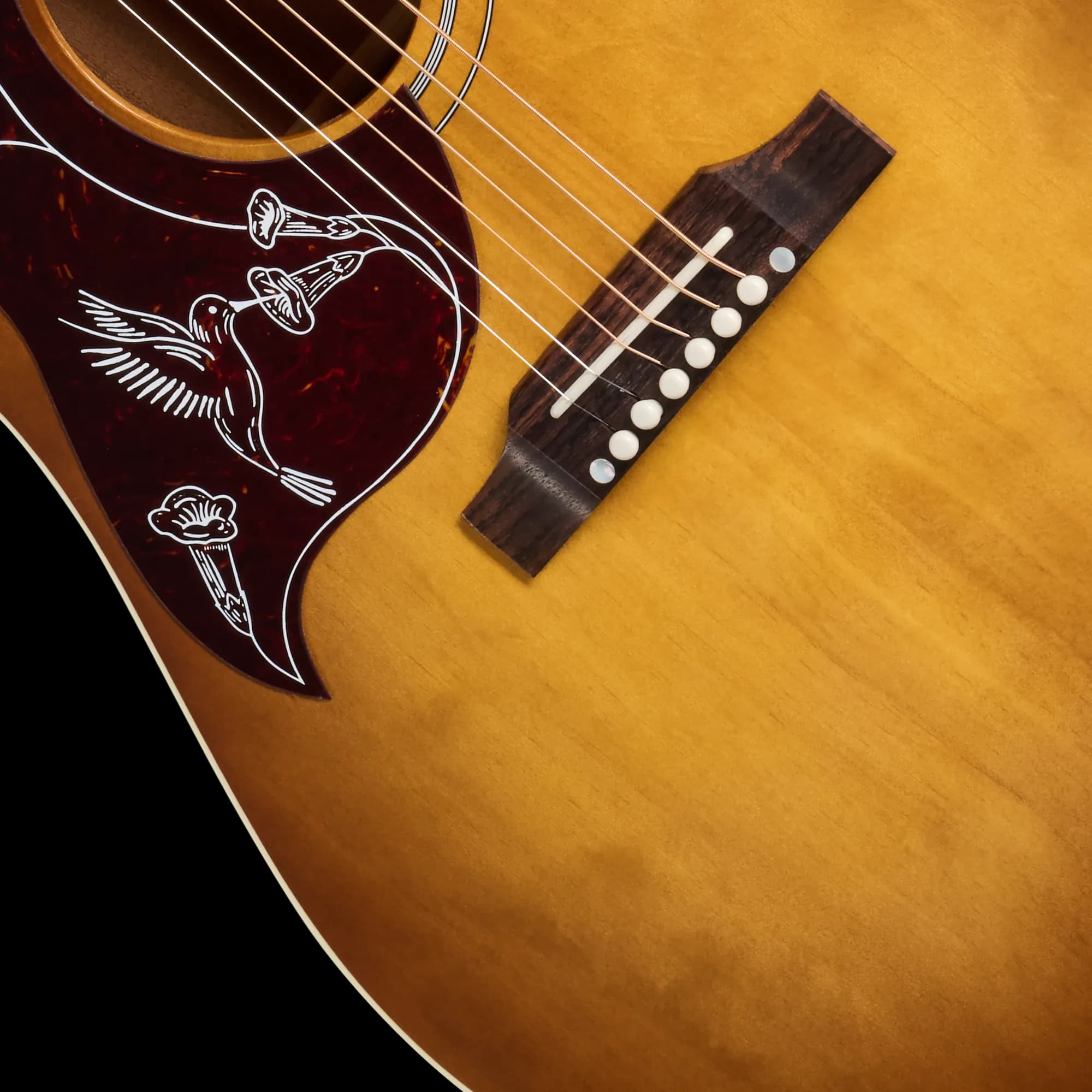 Gibson Hummingbird Special, Left-Handed, Satin Honey Burst — photo 7