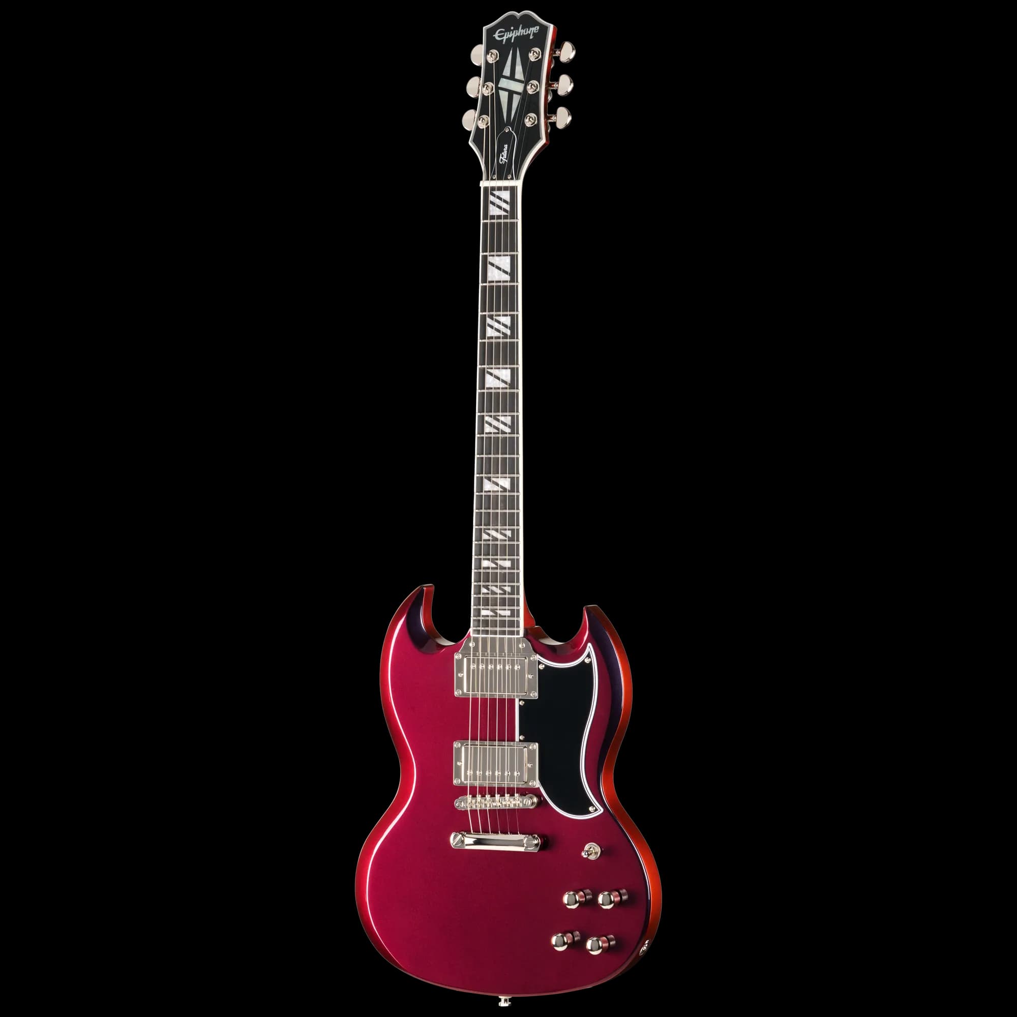 Epiphone Futura SG Custom, Midnight Ember Shift — photo 2