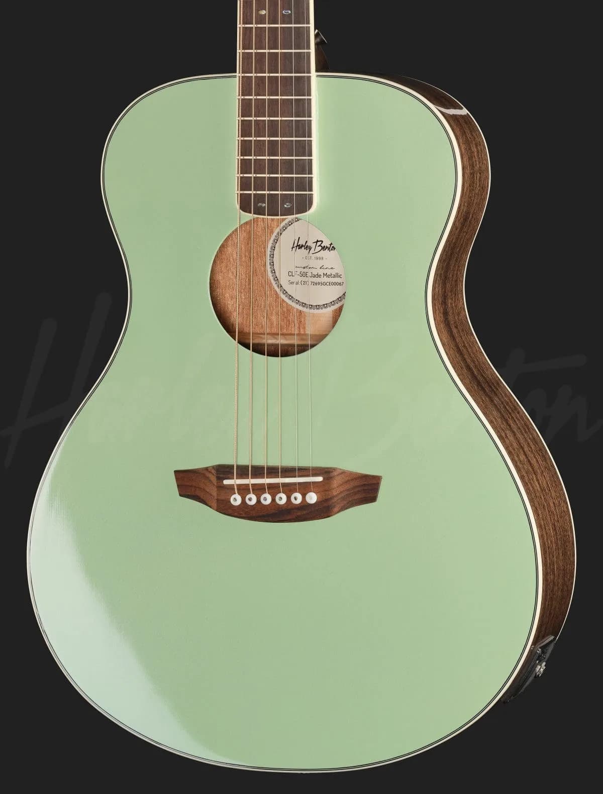 Harley Benton CLF-50E Jade Metallic — photo 4