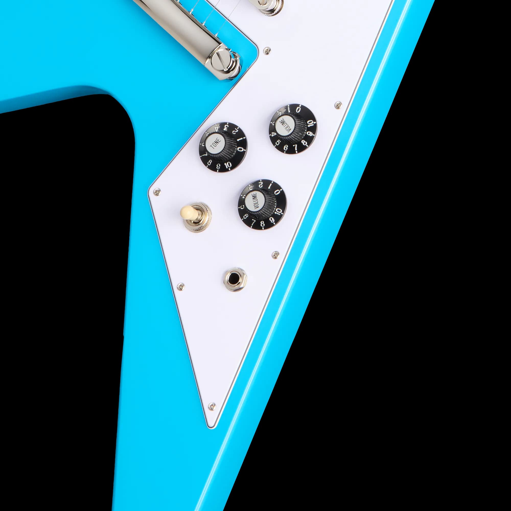 Epiphone Flying V 70s, Maui Blue — photo 7
