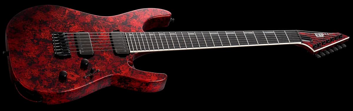 ESP M-II Ctm 7 Nt Volcano Red — photo 3