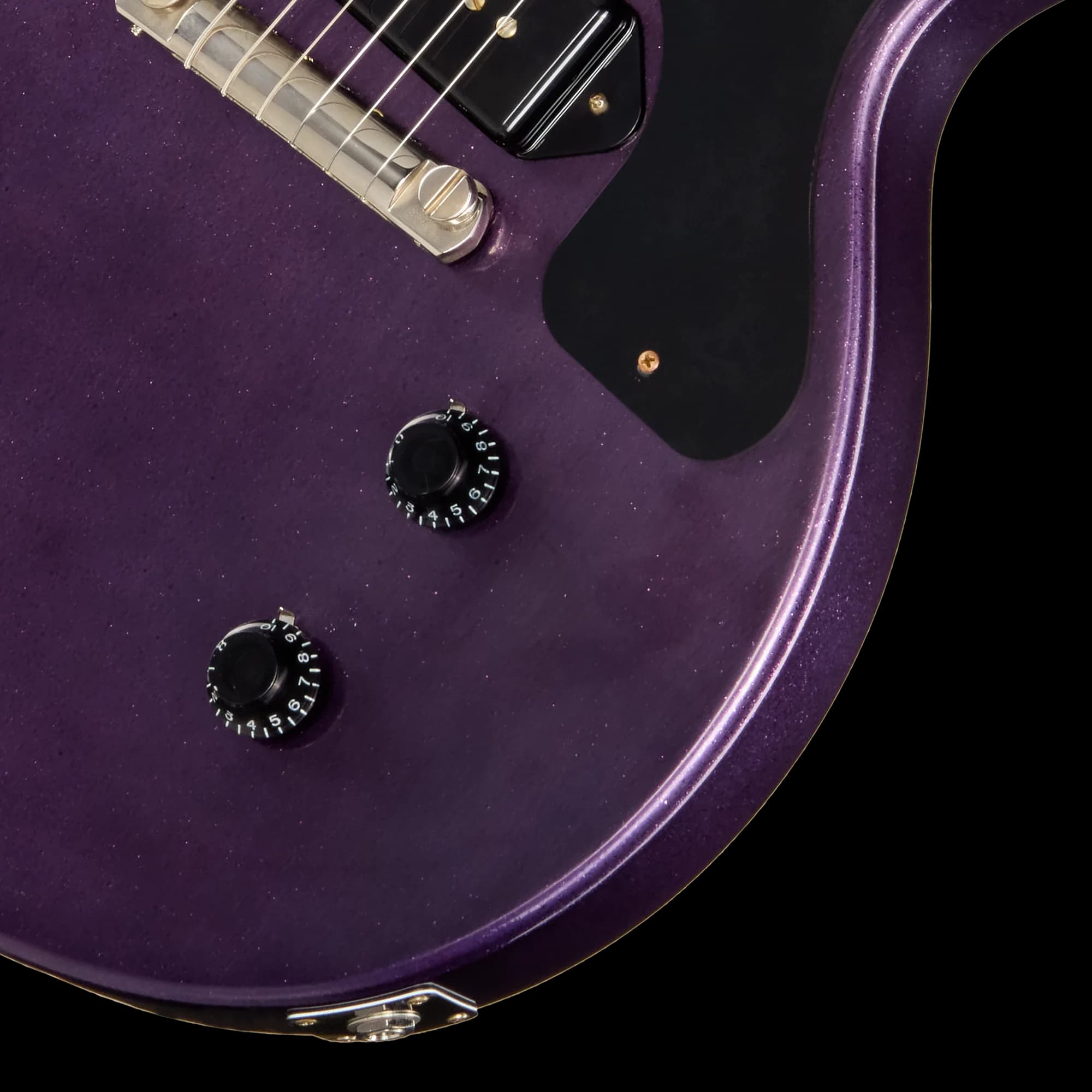 Gibson 1957 Les Paul Junior Reissue, VOS, Purple Sparkle — photo 8