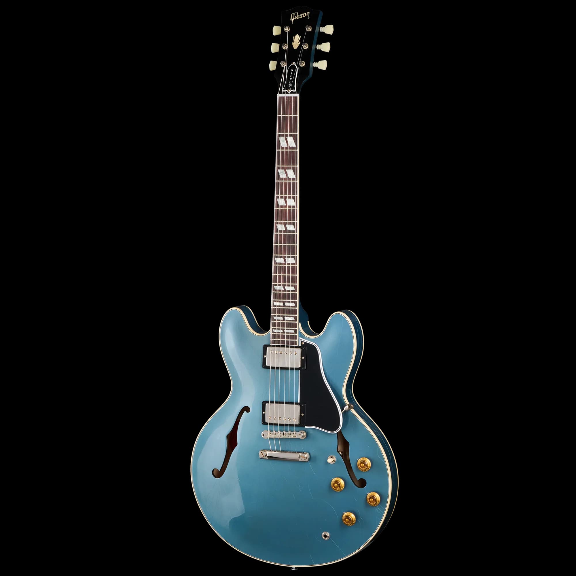 Gibson 1964 ES-345 Reissue, Ultra Light Aged, Antique Pelham Blue — photo 3