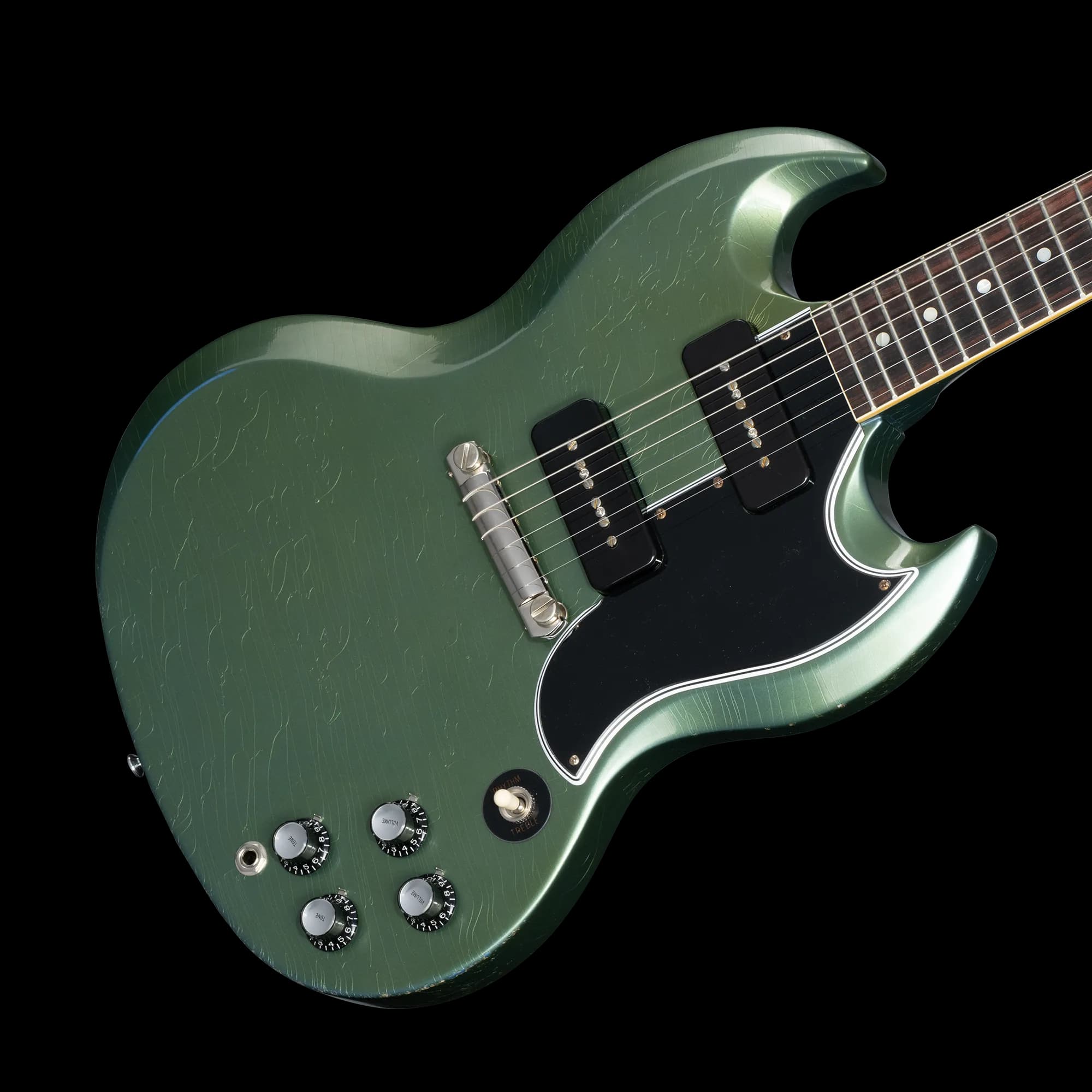 Gibson 1963 SG Special Reissue, Light Aged, Antique Pelham Blue — photo 6