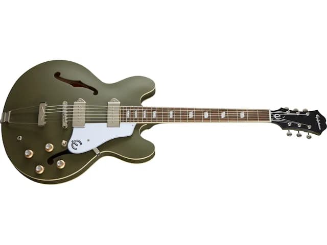 Epiphone Casino, Worn Olive Drab — photo 7