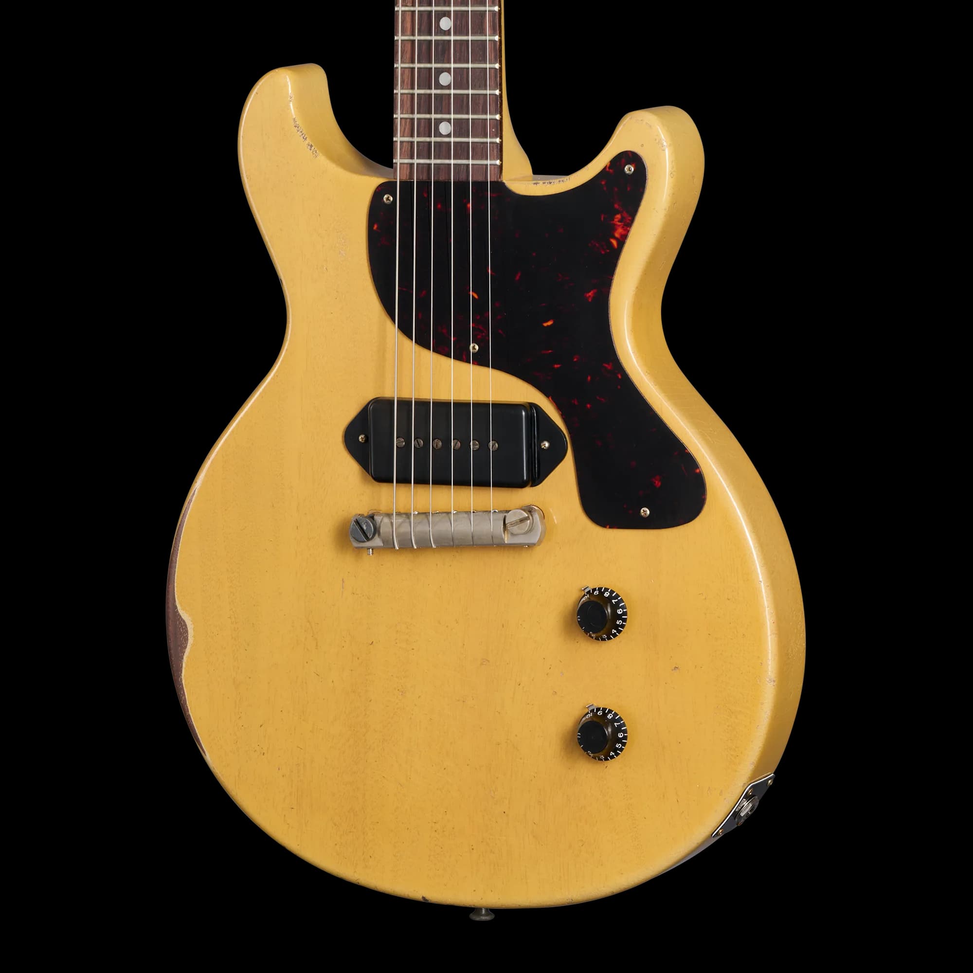 Gibson 1958 Les Paul Junior Double Cut, Heavy Aged, TV Yellow