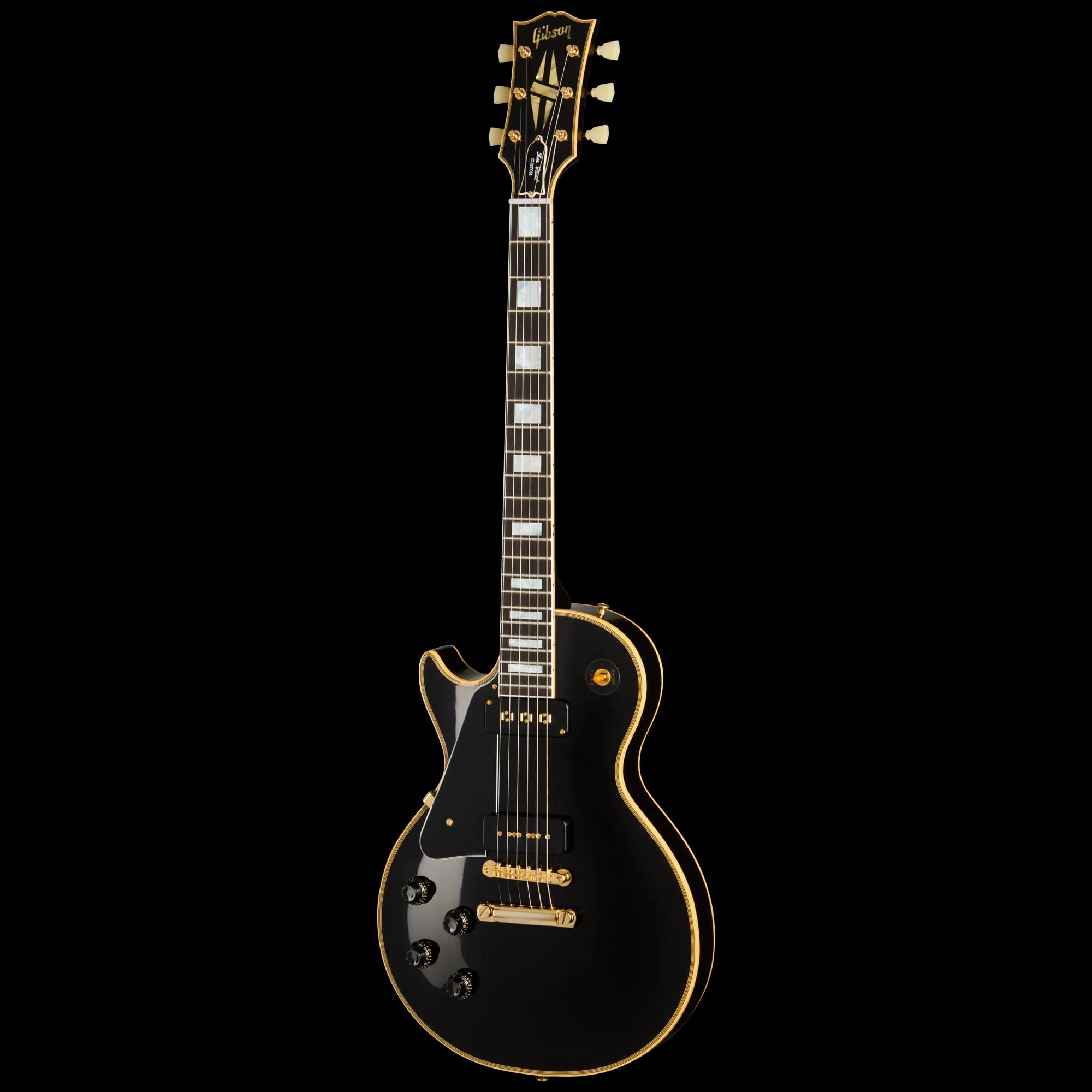 Gibson 1954 Les Paul Custom Reissue, Left-Handed, VOS, Ebony — photo 2