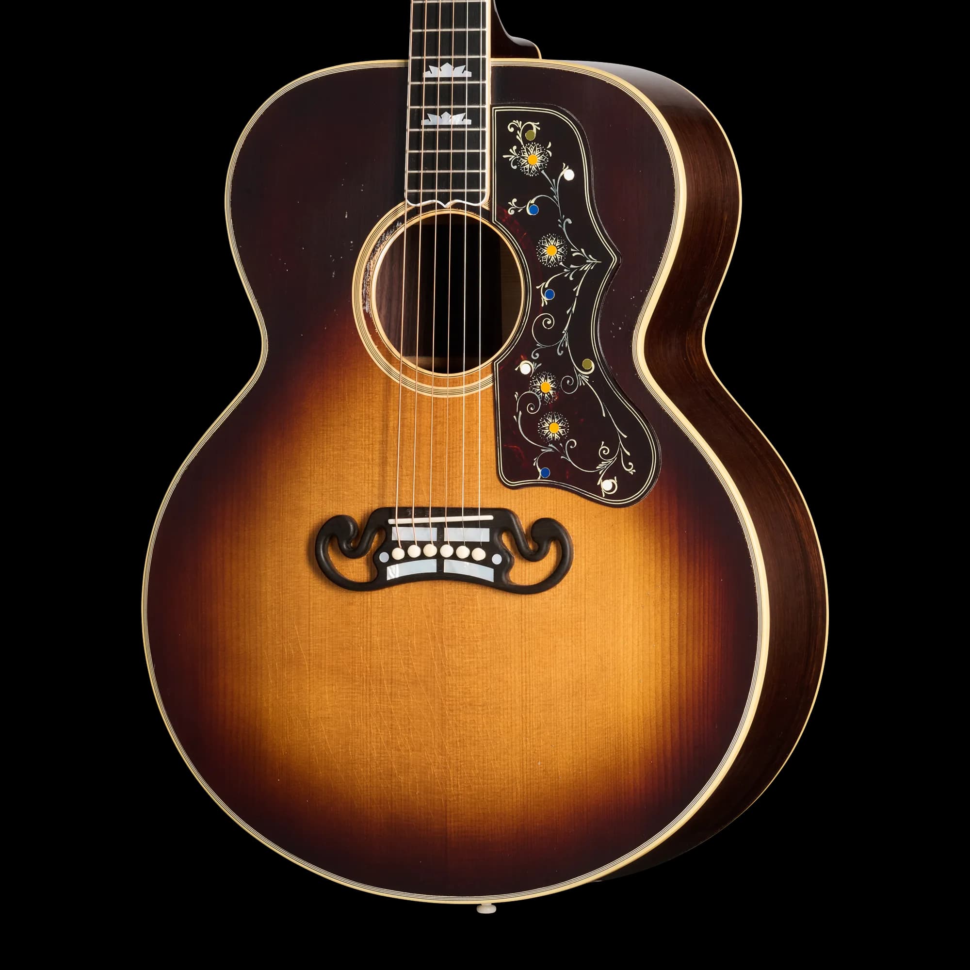 Gibson Pre-War SJ-200 Rosewood, Light Aged, Faded Vintage Sunburst