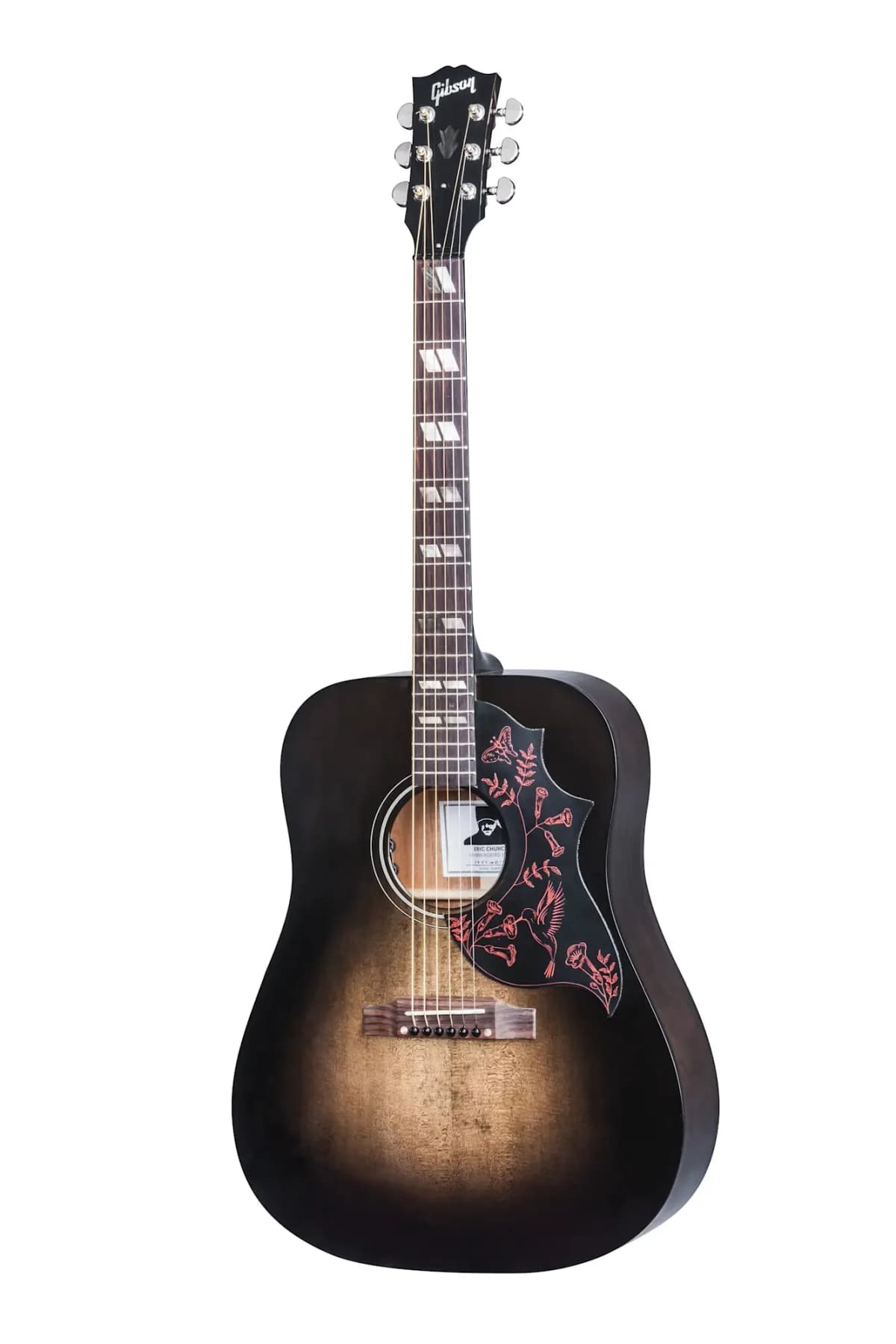 Gibson Eric Church Hummingbird Dark, Cobra Burst