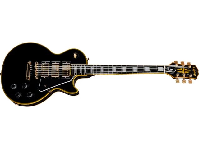 Epiphone Joe Bonamassa Black Beauty Les Paul Custom Outfit, Ebony — photo 7