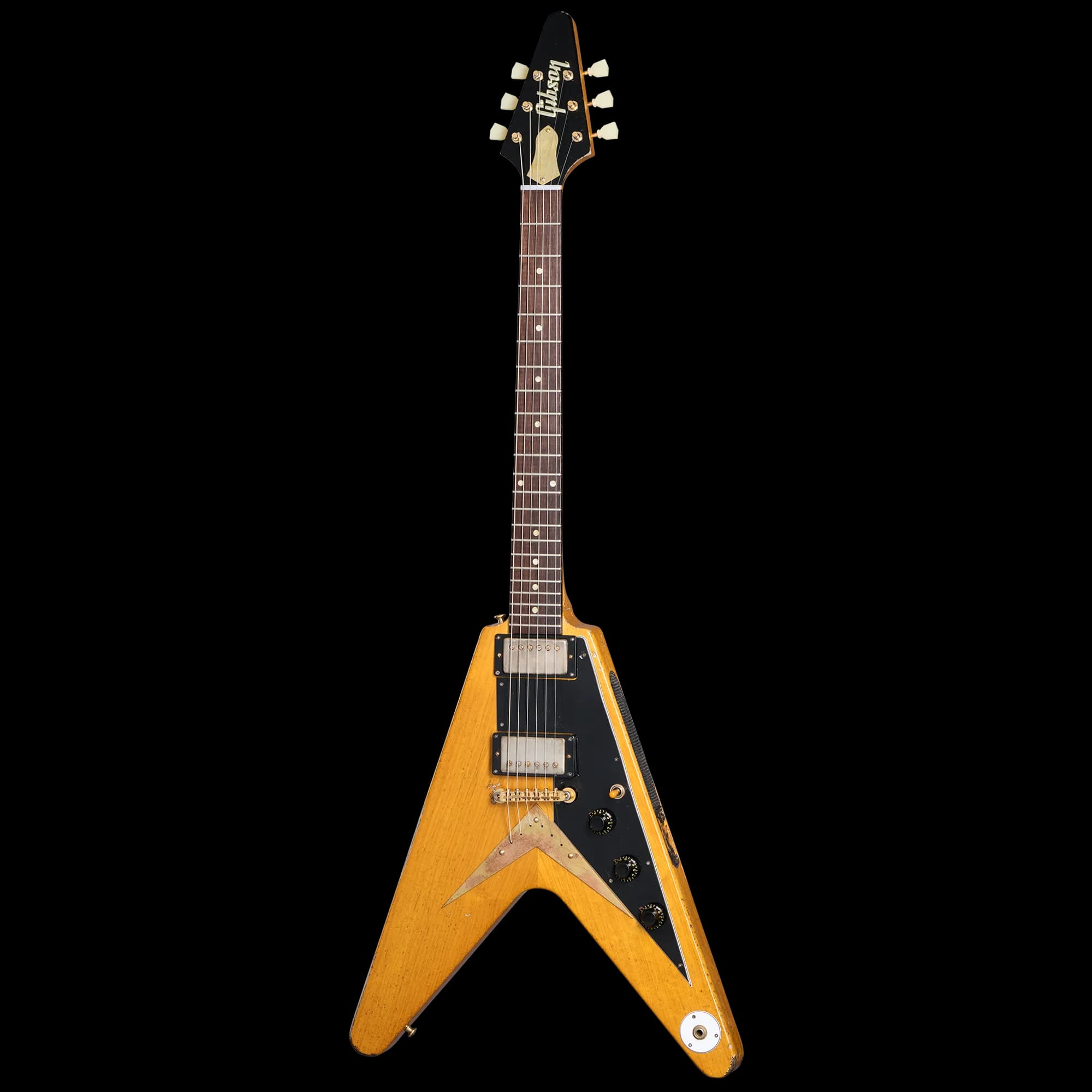 Gibson Joe Bonamassa "Amos" 1958 Flying V Collector's Edition, Antique Natural — photo 3