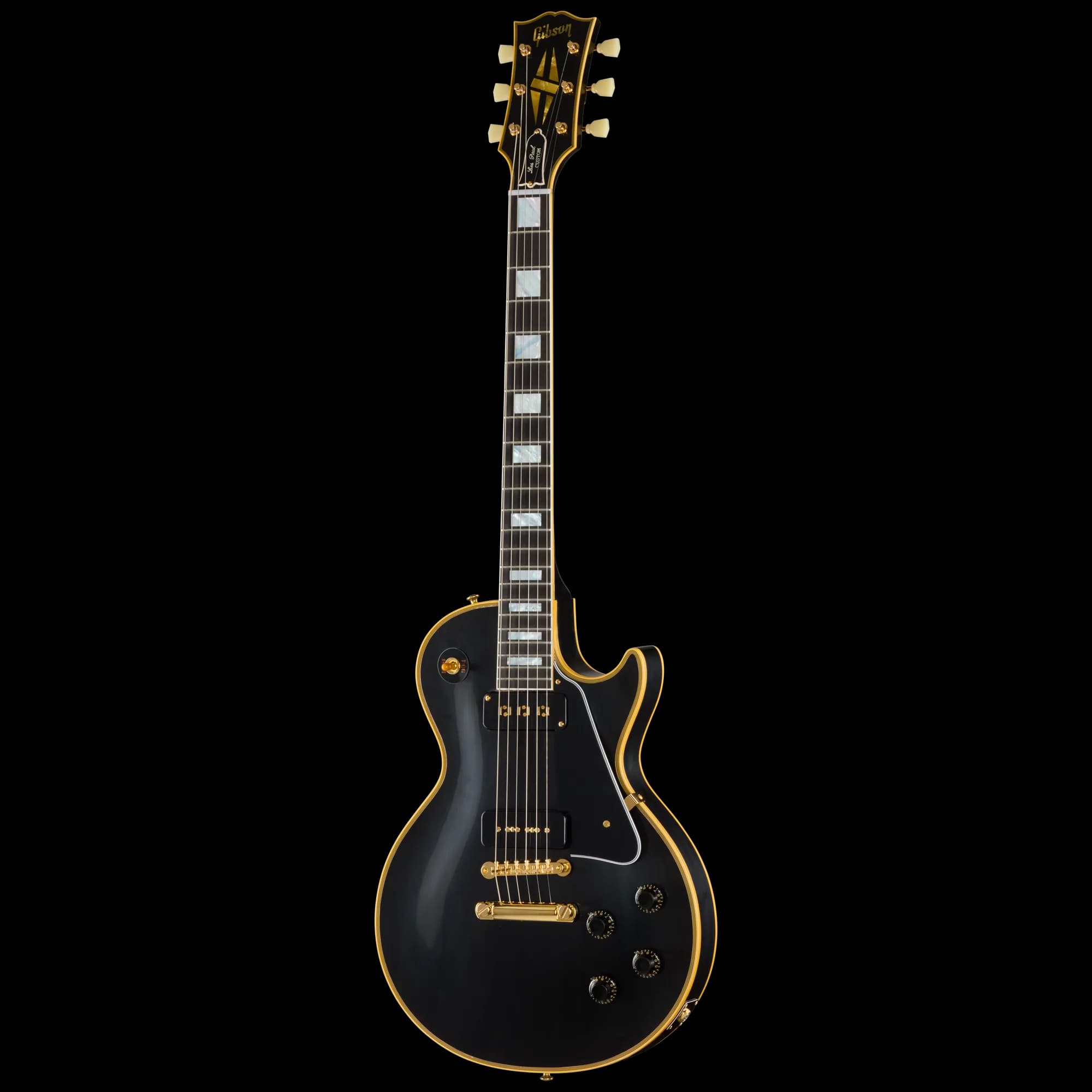 Gibson 1954 Les Paul Custom Reissue, VOS, Ebony — photo 3