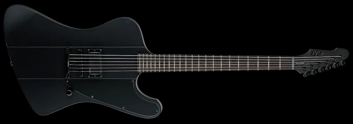 ESP Phoenix Black Metal BLACK SATIN