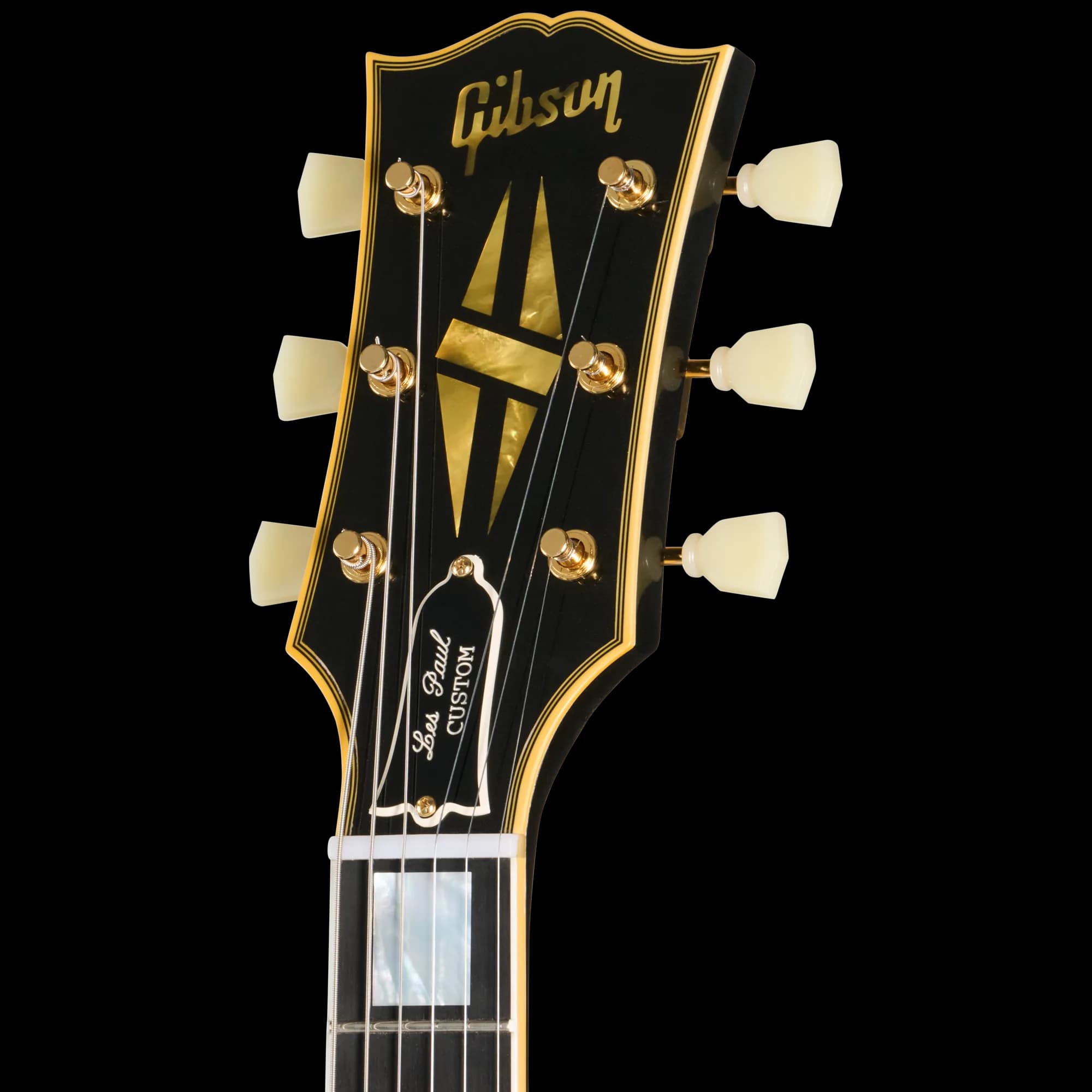 Gibson 1957 Les Paul Custom Reissue 3-Pickup, VOS, Ebony — photo 5