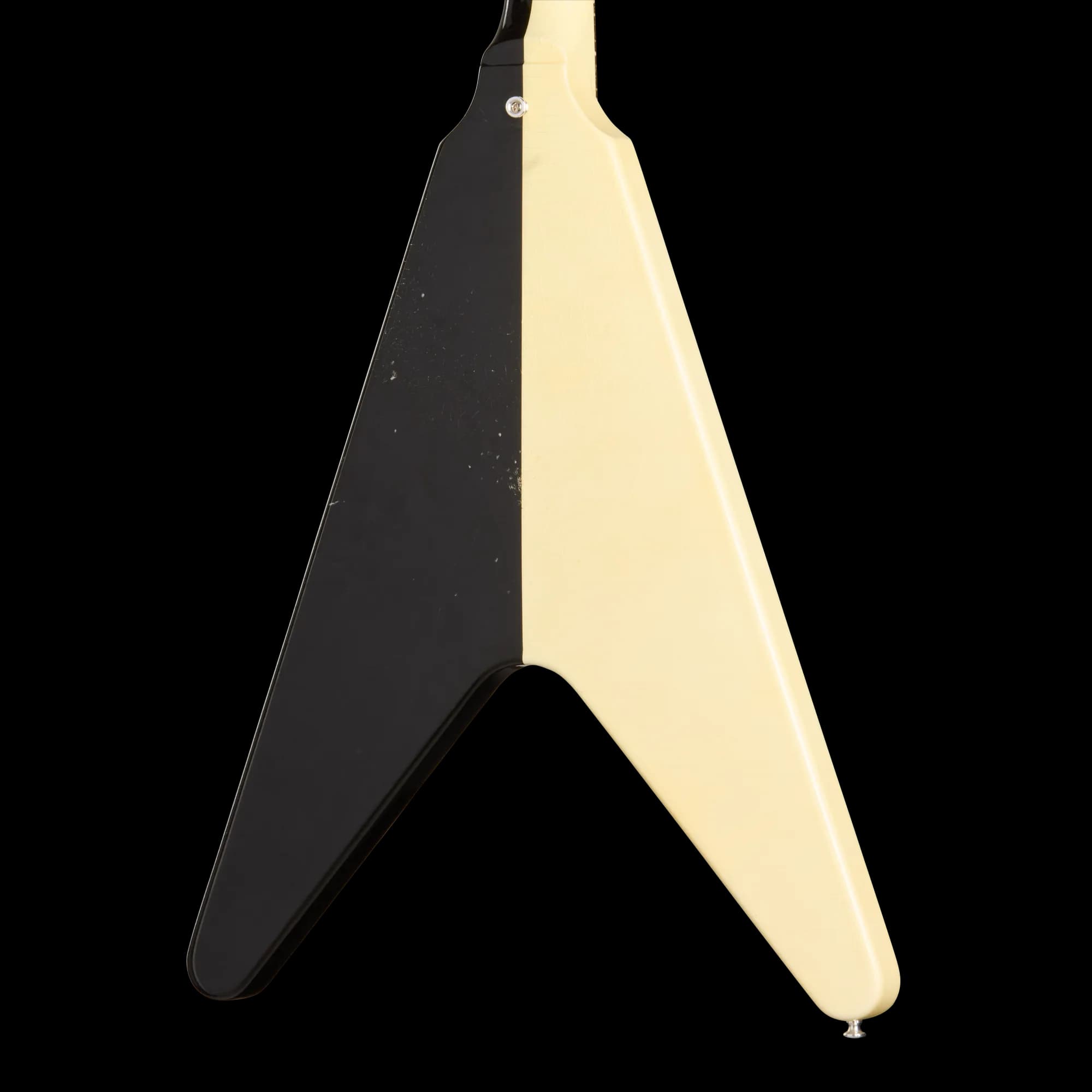Gibson Michael Schenker 1971 Flying V Collector’s Edition, Black/White — photo 2