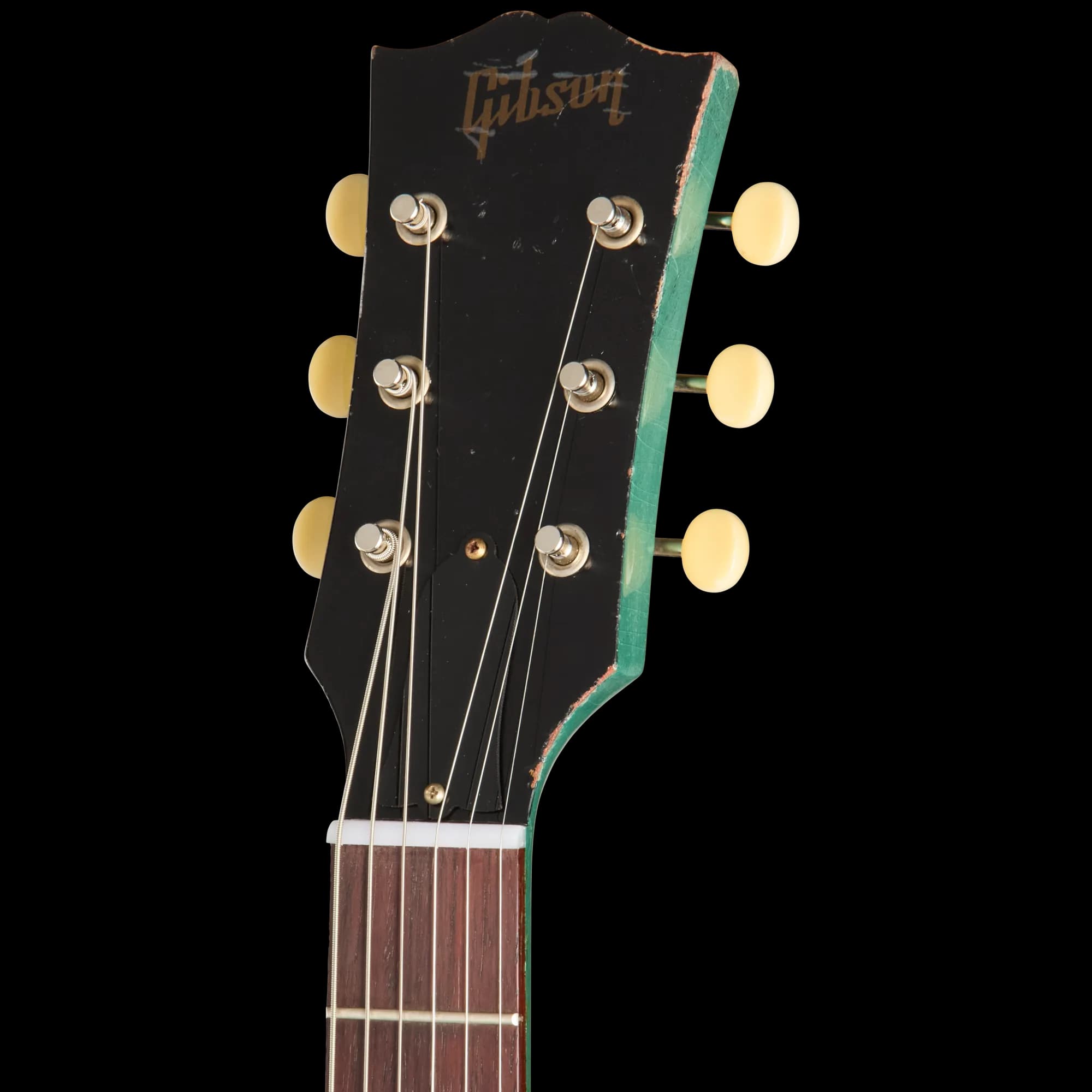Gibson 1963 Les Paul SG Junior Reissue, Light Aged, TV Inverness Green — photo 5