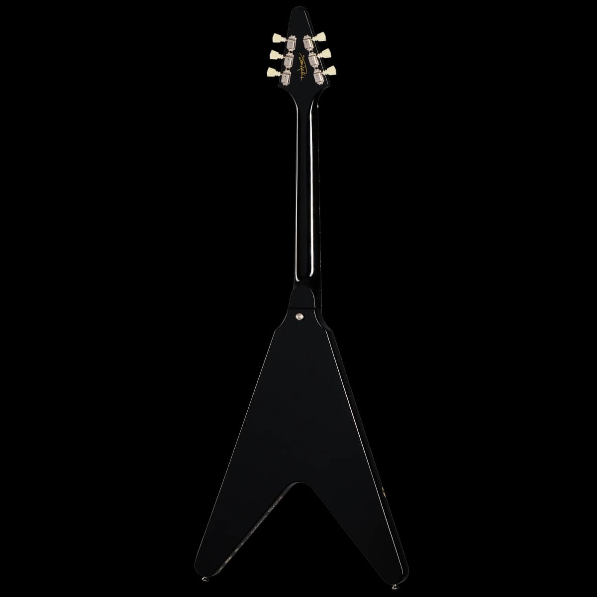 Epiphone Jimi Hendrix™ "Love Drops" Flying V, Ebony — photo 4