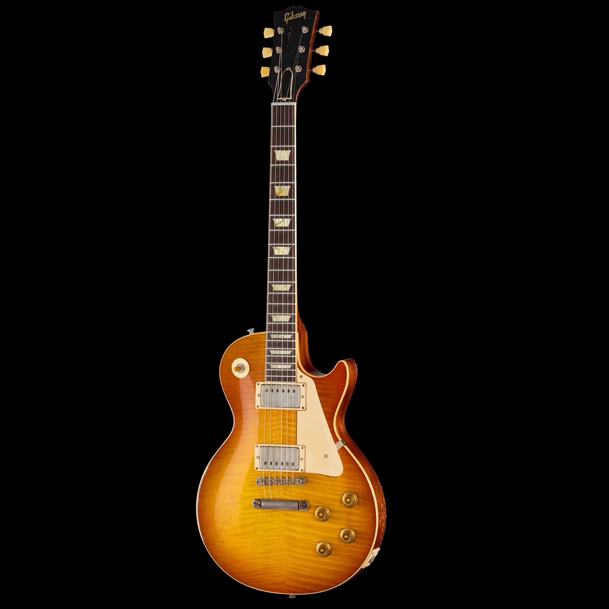 Gibson LE 1959 Les Paul Standard Reissue, Heavy Aged, Faded Peach Burst — photo 3