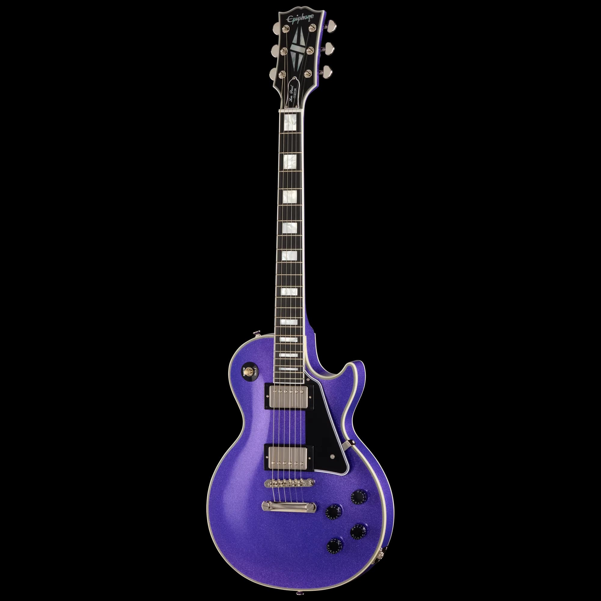 Epiphone IGC Les Paul Custom, Amethyst Sparkle — photo 3