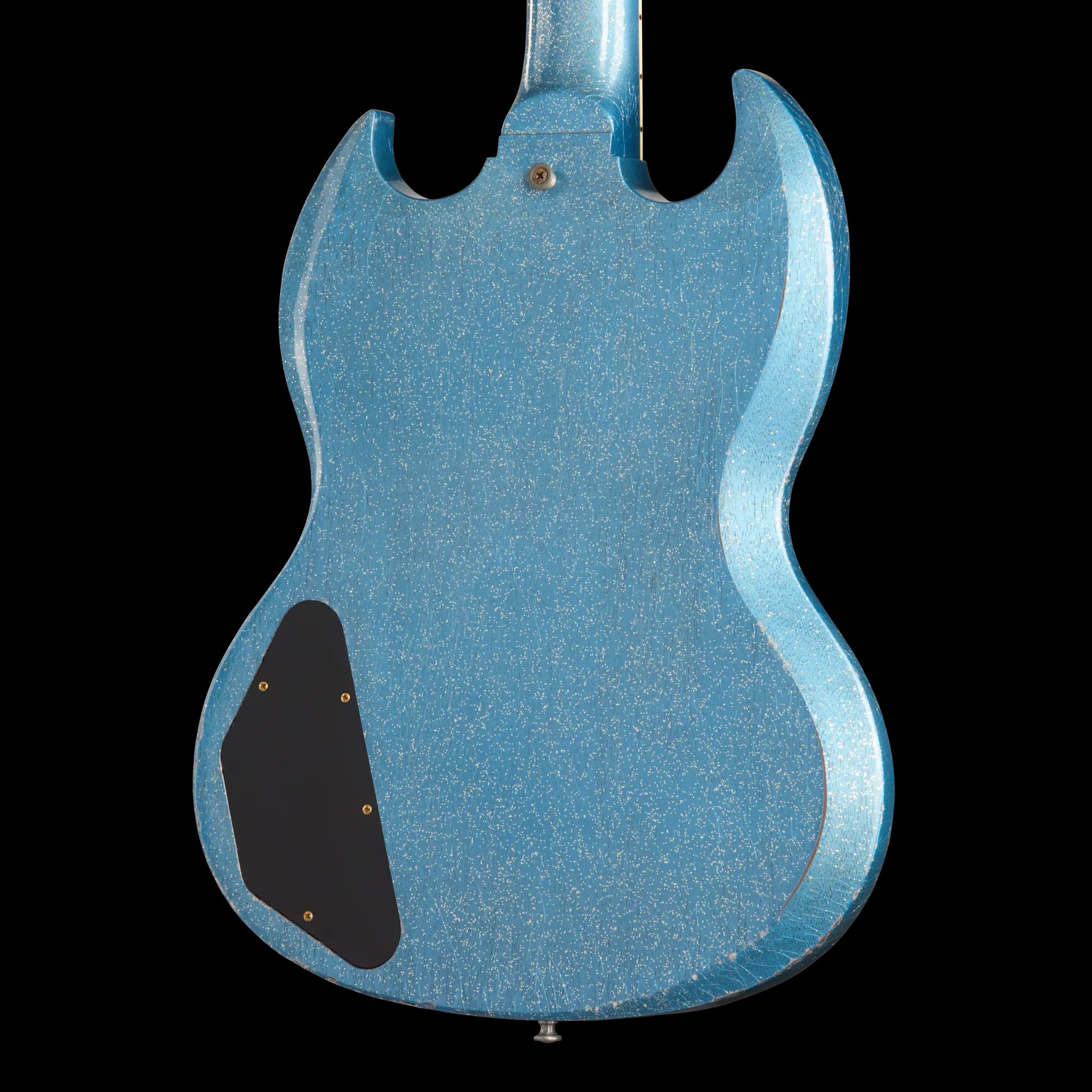 Gibson 1963 SG Special Reissue, Light Aged, TV Pelham Blue Sparkle — photo 2