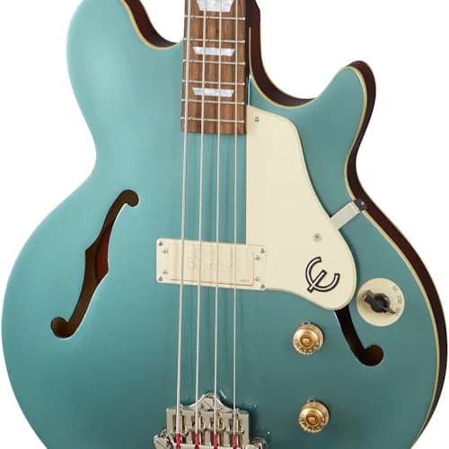 Epiphone Jack Casady Bass, Faded Pelham Blue — photo 8